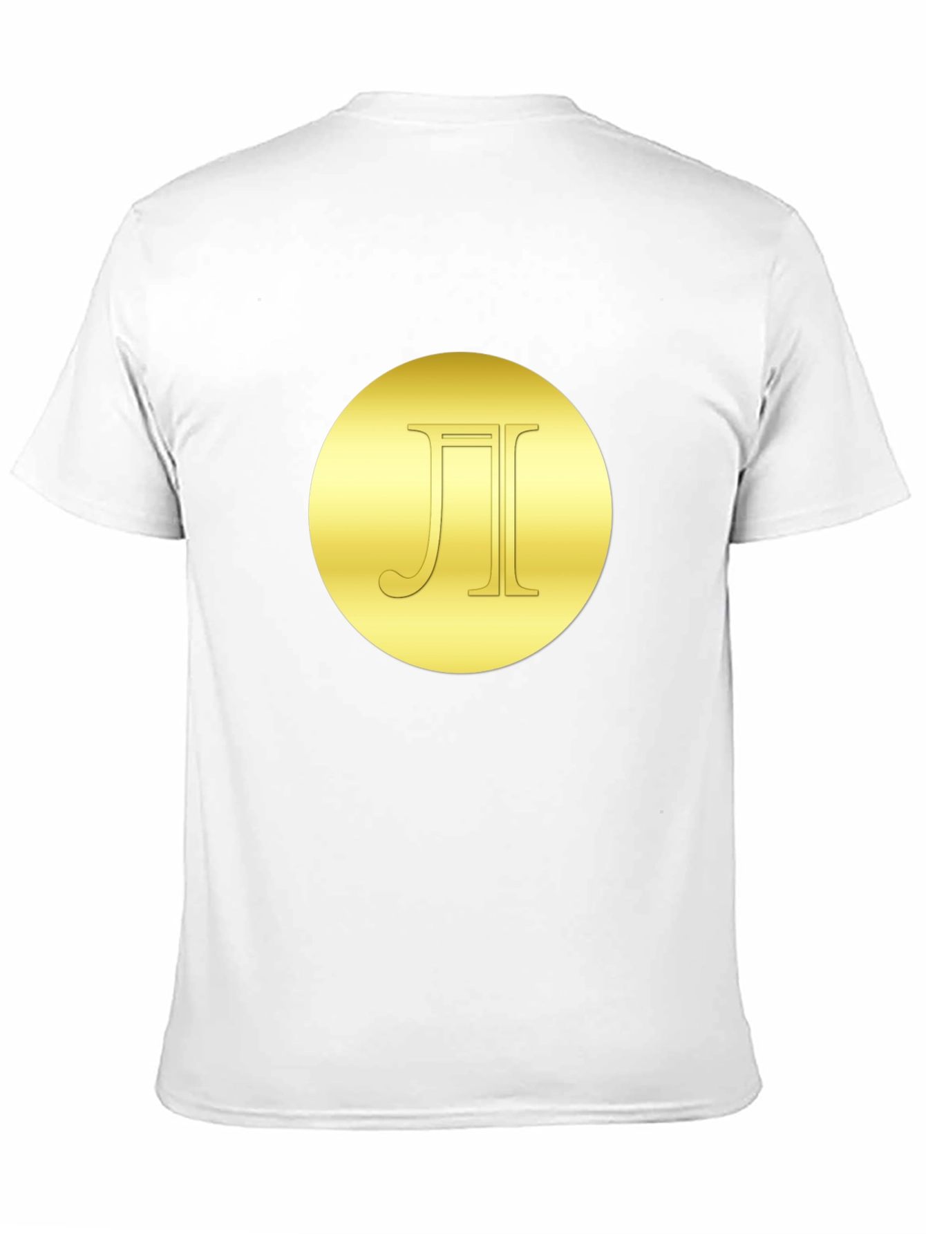 Gold Circle Logo Black T-Shirt