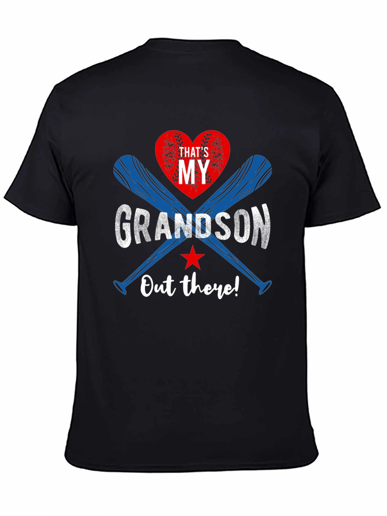Grandson Baseball T-Shirt: Proud Grandparent Apparel