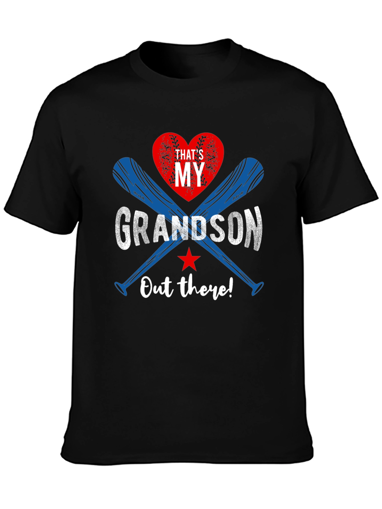 Grandson Baseball T-Shirt: Proud Grandparent Apparel