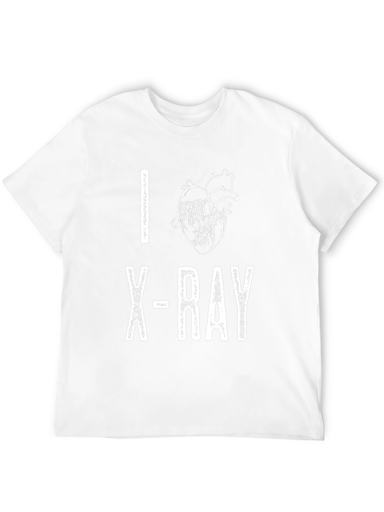 I Heart X-Ray Anatomy T-Shirt - Black Cotton Tee