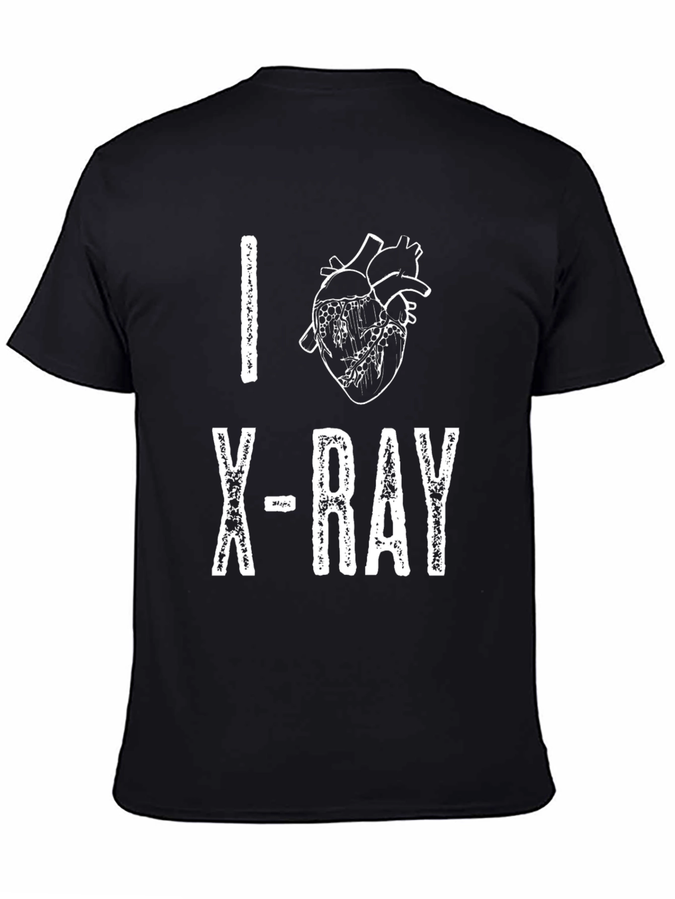 I Heart X-Ray Anatomy T-Shirt - Black Cotton Tee