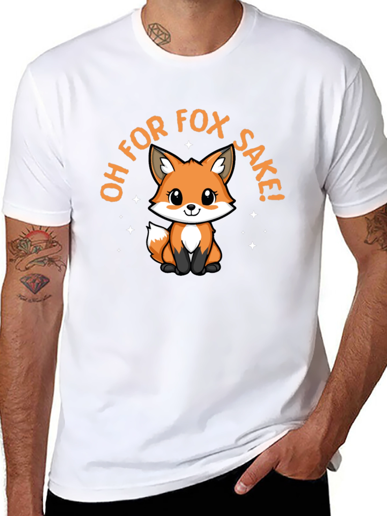Oh For Fox Sake! T-Shirt Cute Graphic Tee