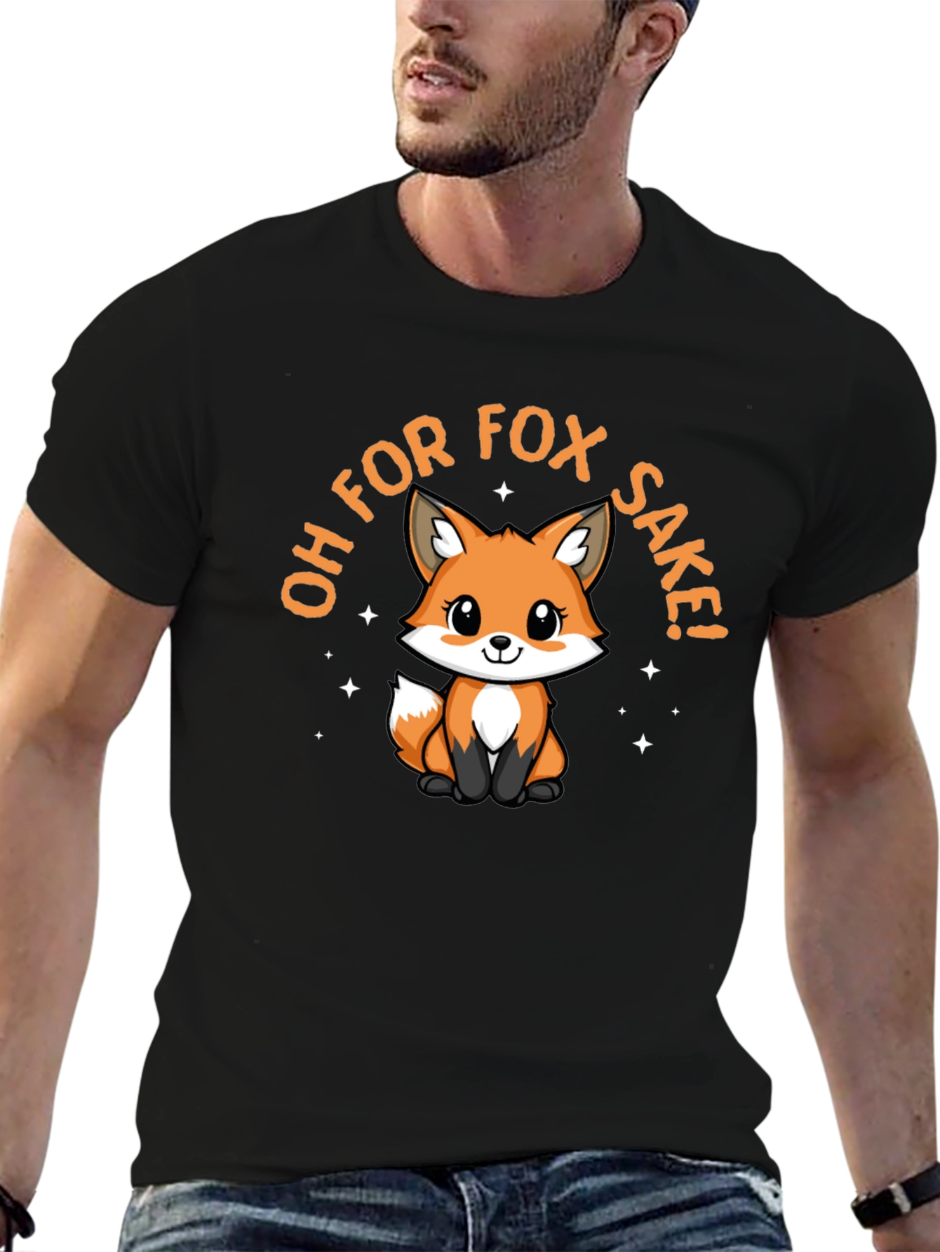Oh For Fox Sake! T-Shirt Cute Graphic Tee