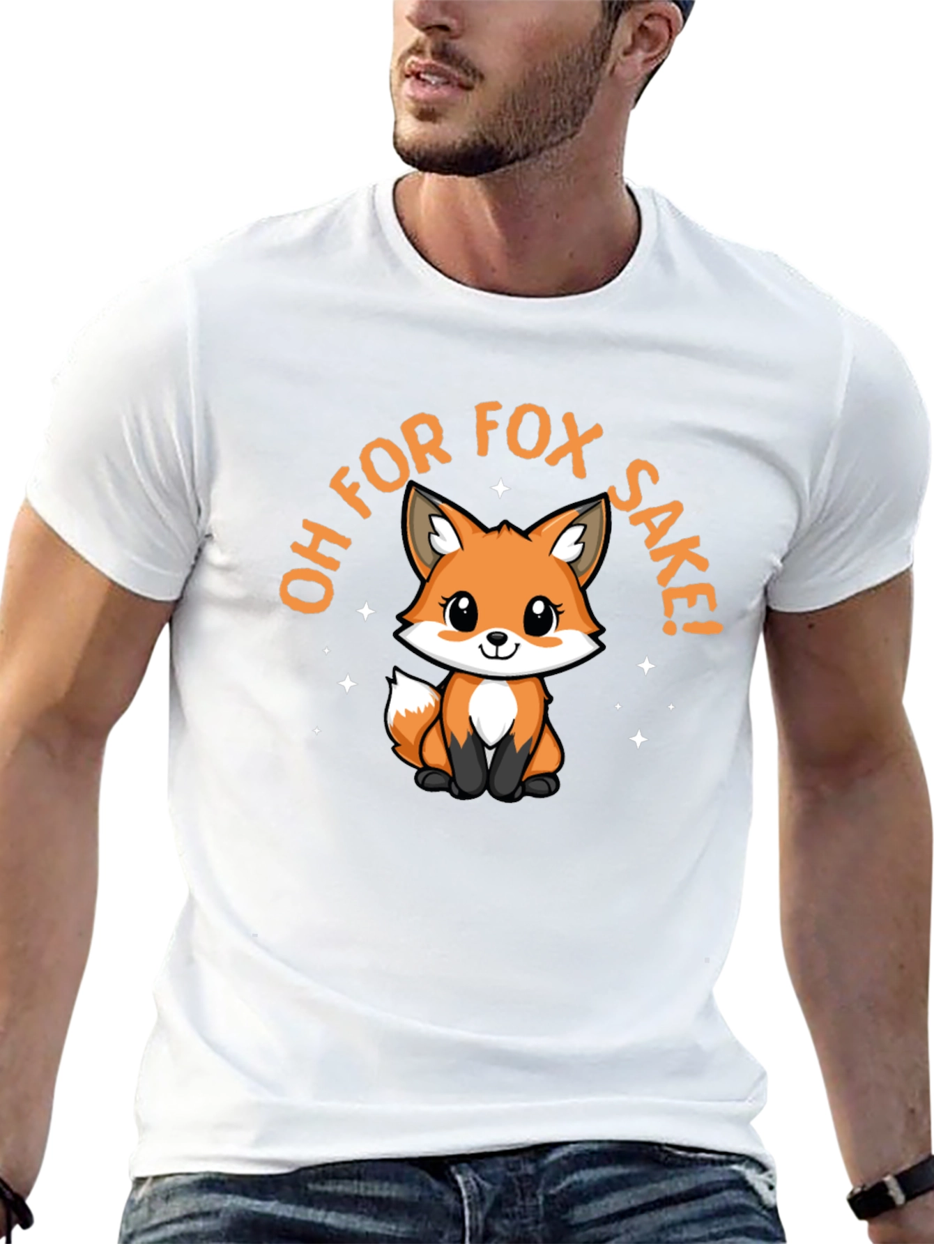 Oh For Fox Sake! T-Shirt Cute Graphic Tee