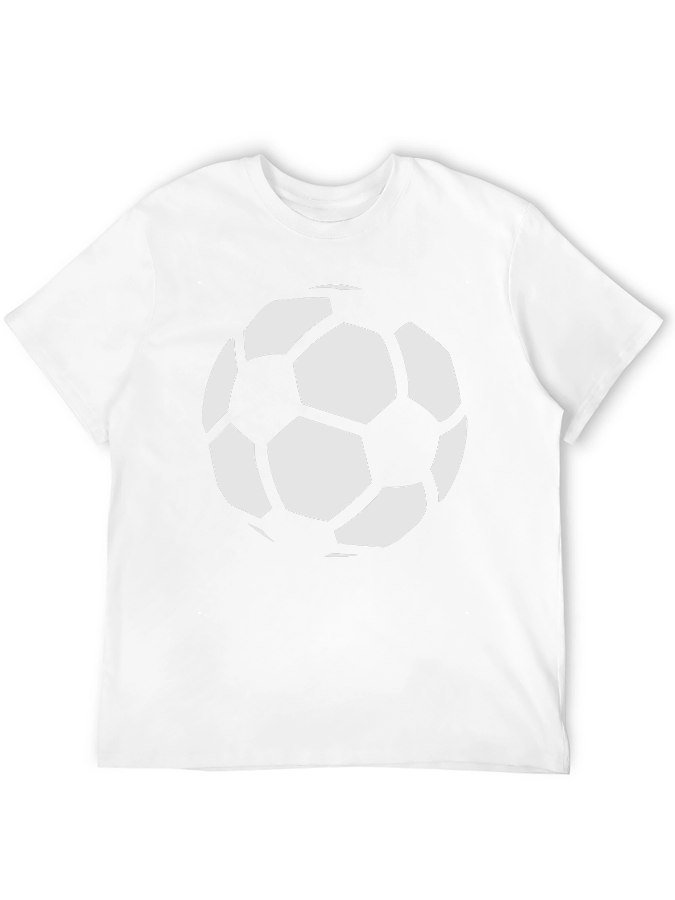 Soccer Ball Graphic Tee - Classic Black T-Shirt