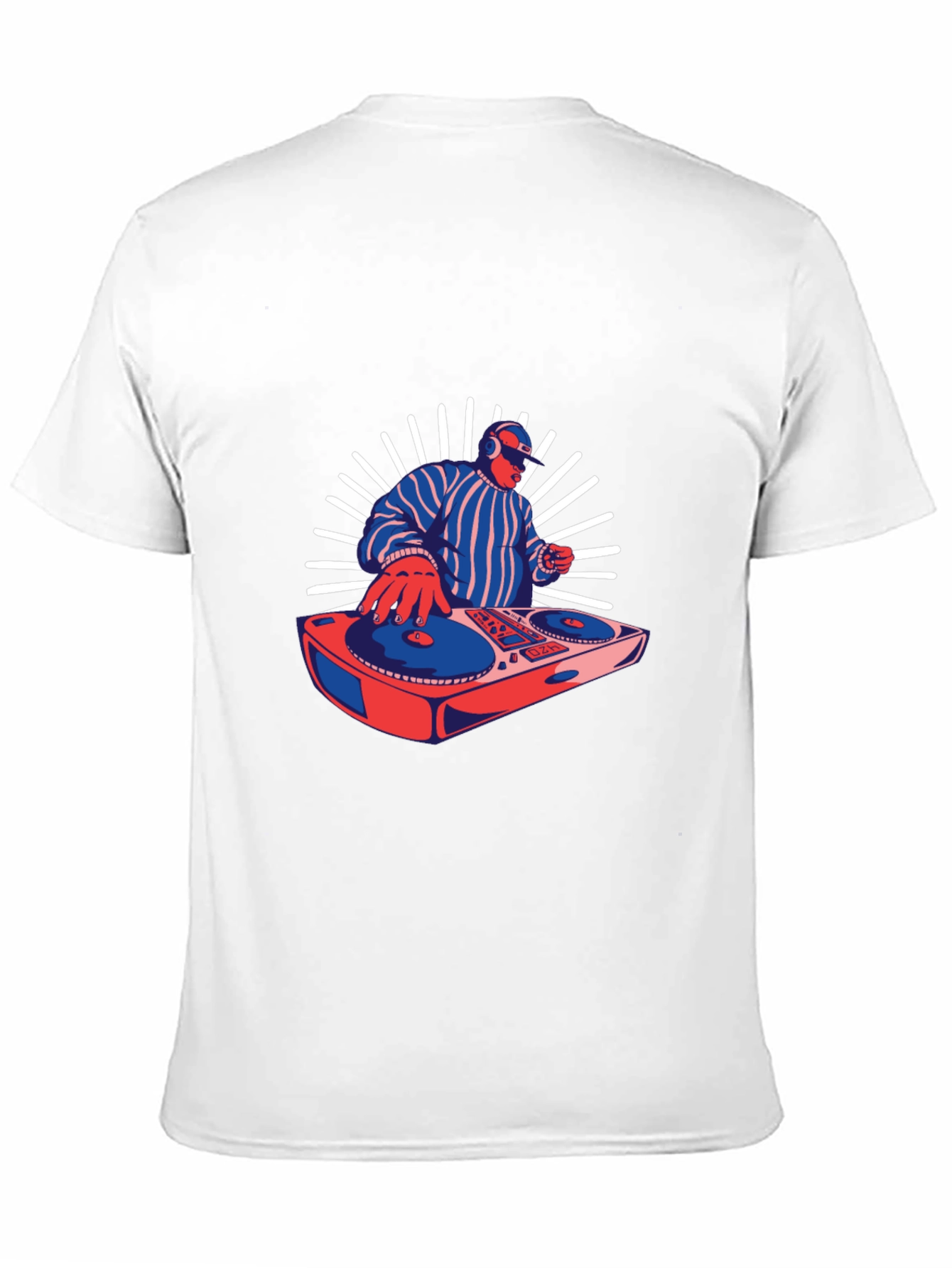 DJ Graphic Tee - Retro Music Lover T-Shirt
