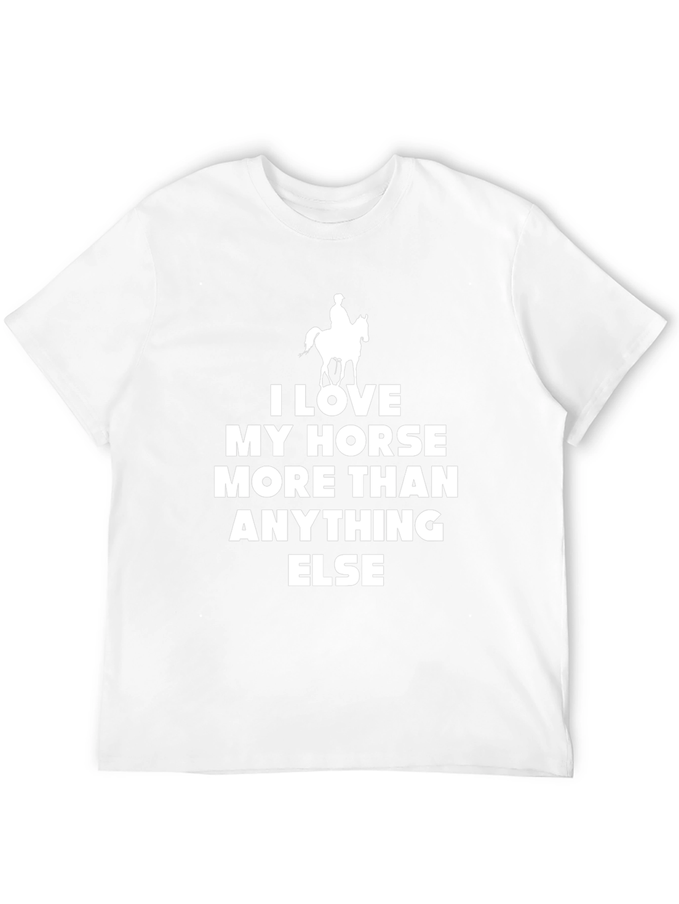 I Love My Horse T-Shirt - Equestrian Gift