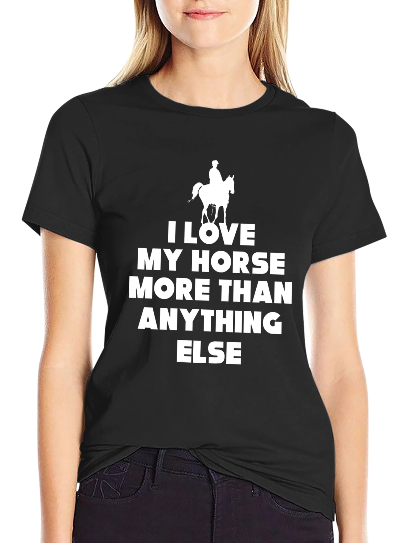 I Love My Horse T-Shirt - Equestrian Gift