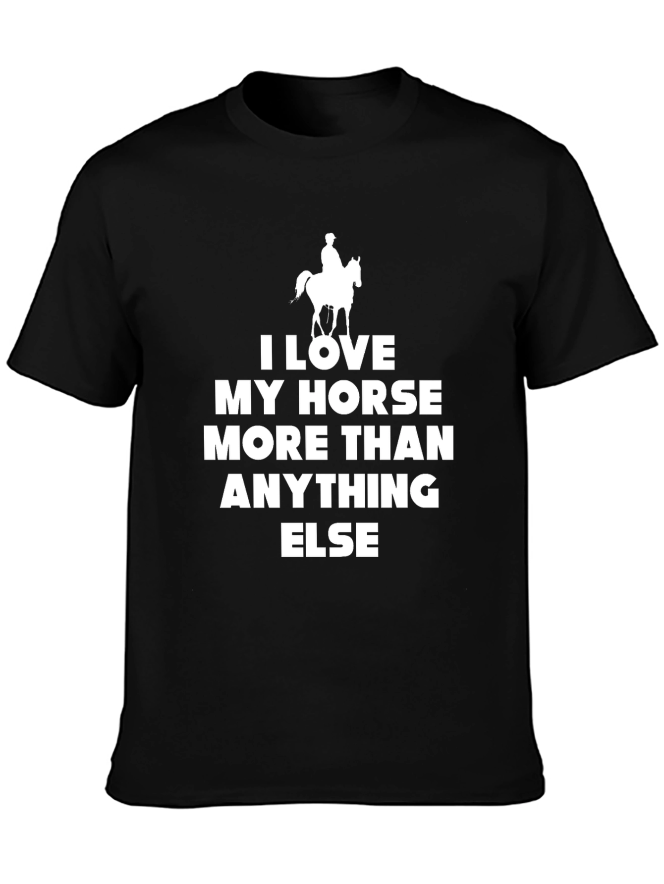 I Love My Horse T-Shirt - Equestrian Gift