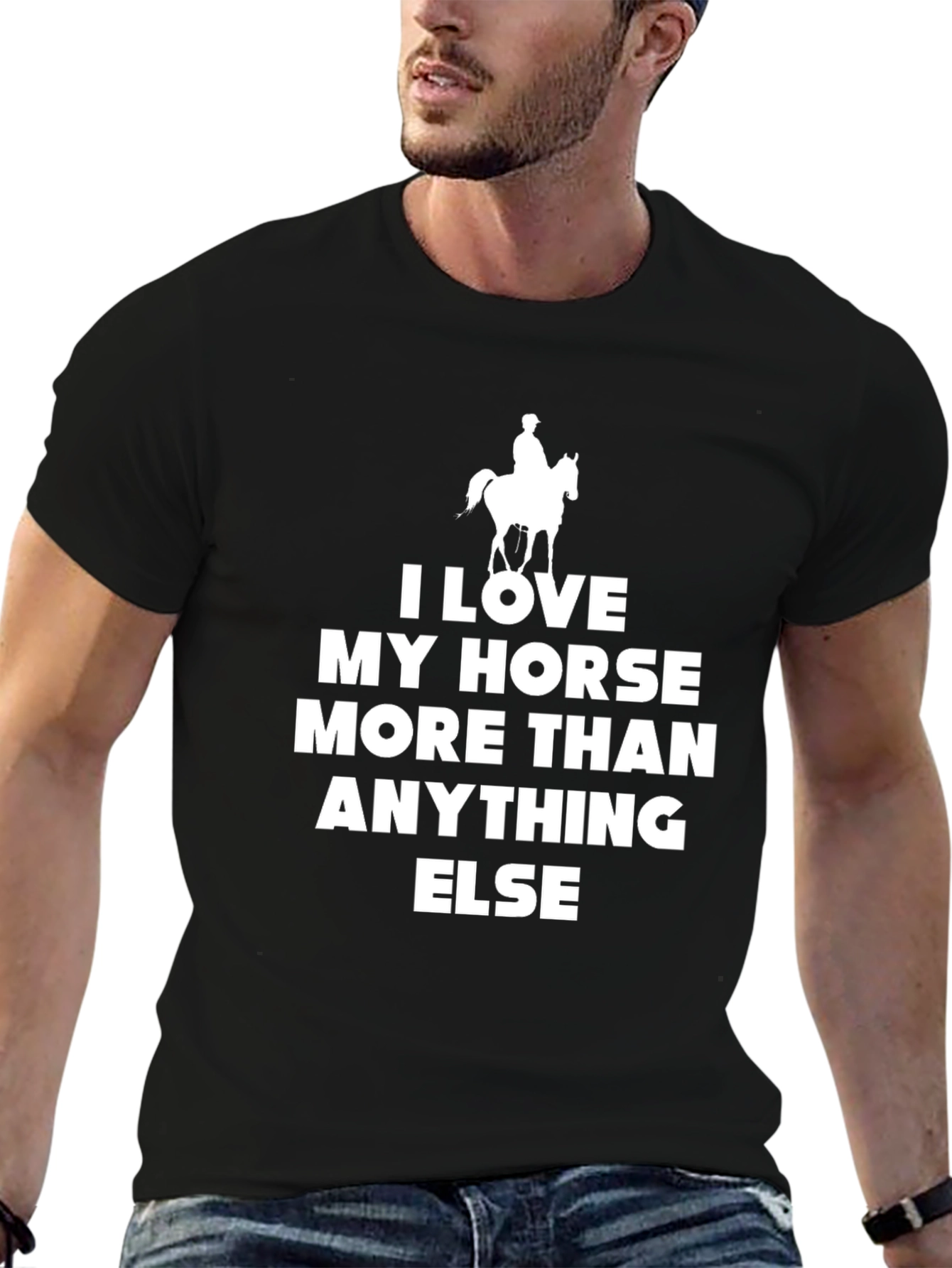I Love My Horse T-Shirt - Equestrian Gift