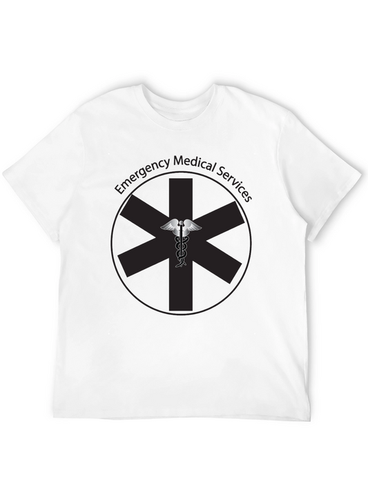 EMS Star of Life Graphic Tee - Emergency Medical Services Shirt