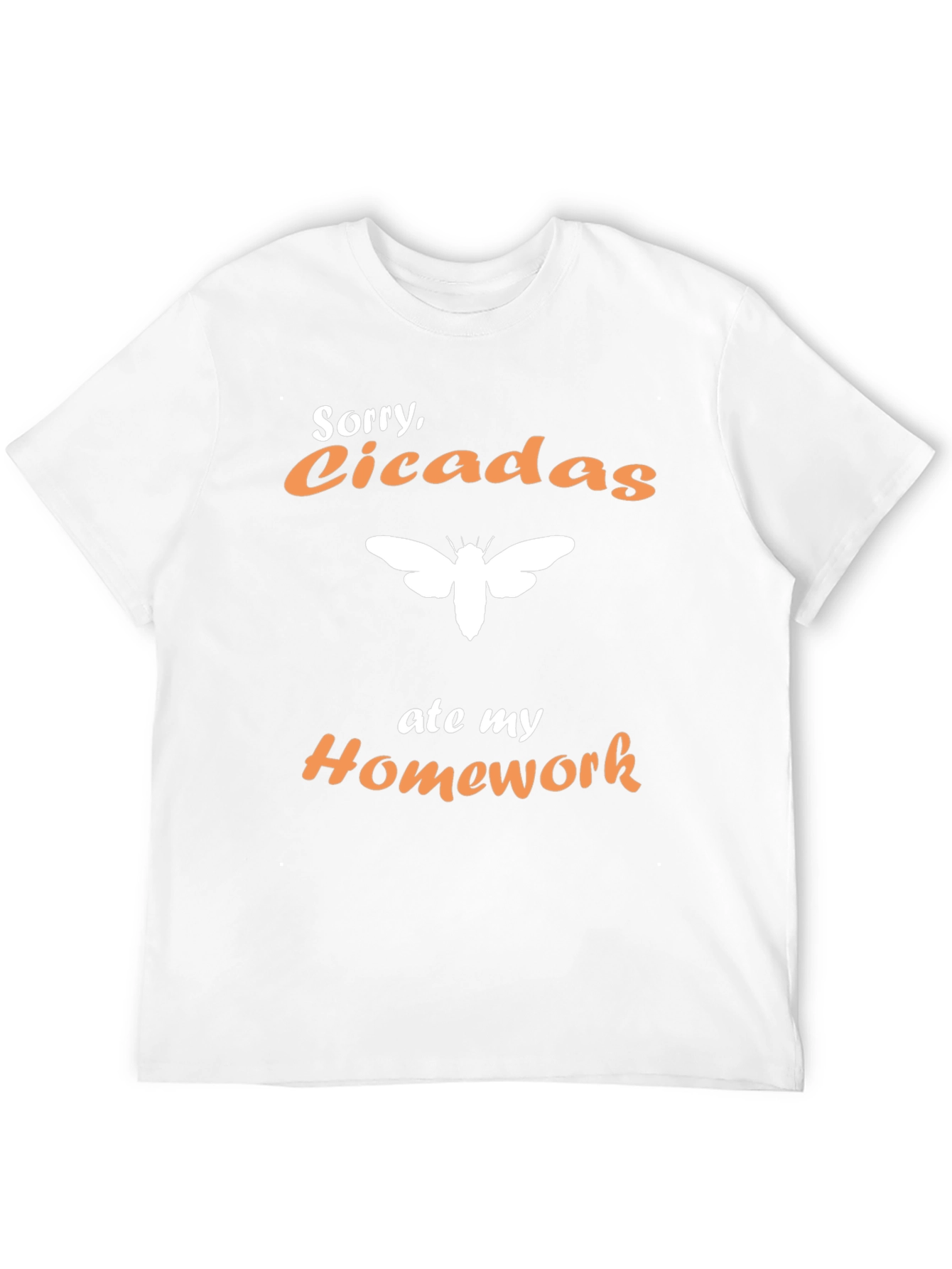 Cicadas Ate My Homework T-Shirt