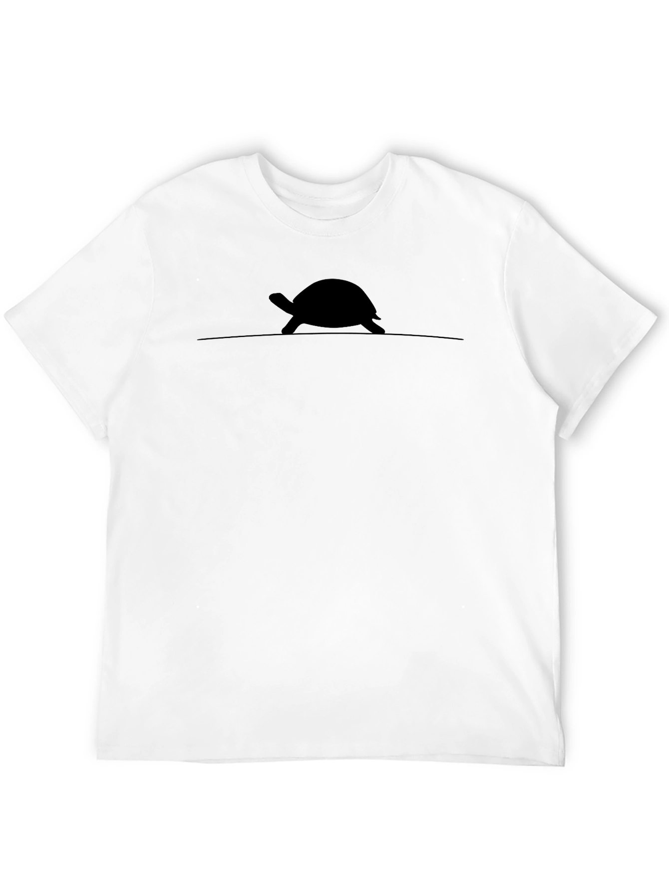 Turtle Silhouette Graphic Tee - Stylish & Comfortable