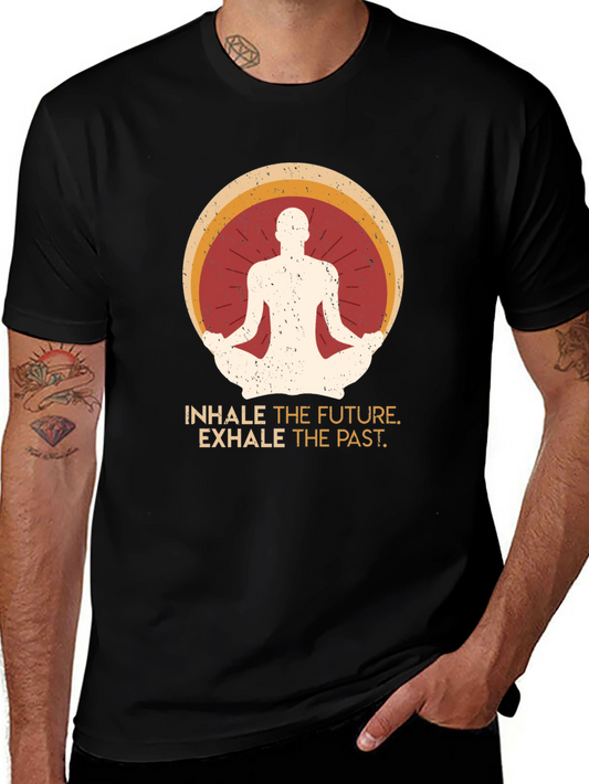 Inhale Future Exhale Past Yoga T-Shirt