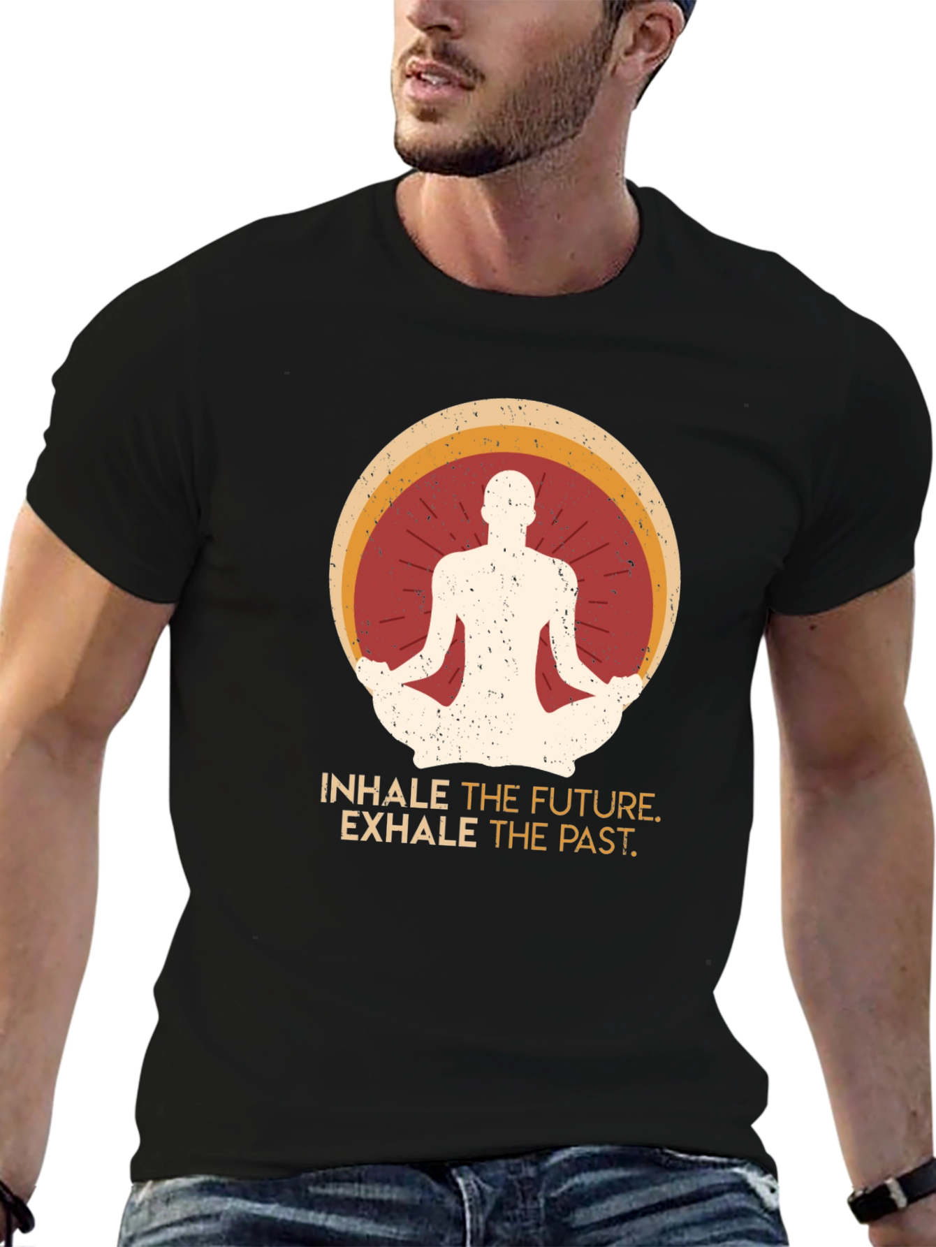 Inhale Future Exhale Past Yoga T-Shirt