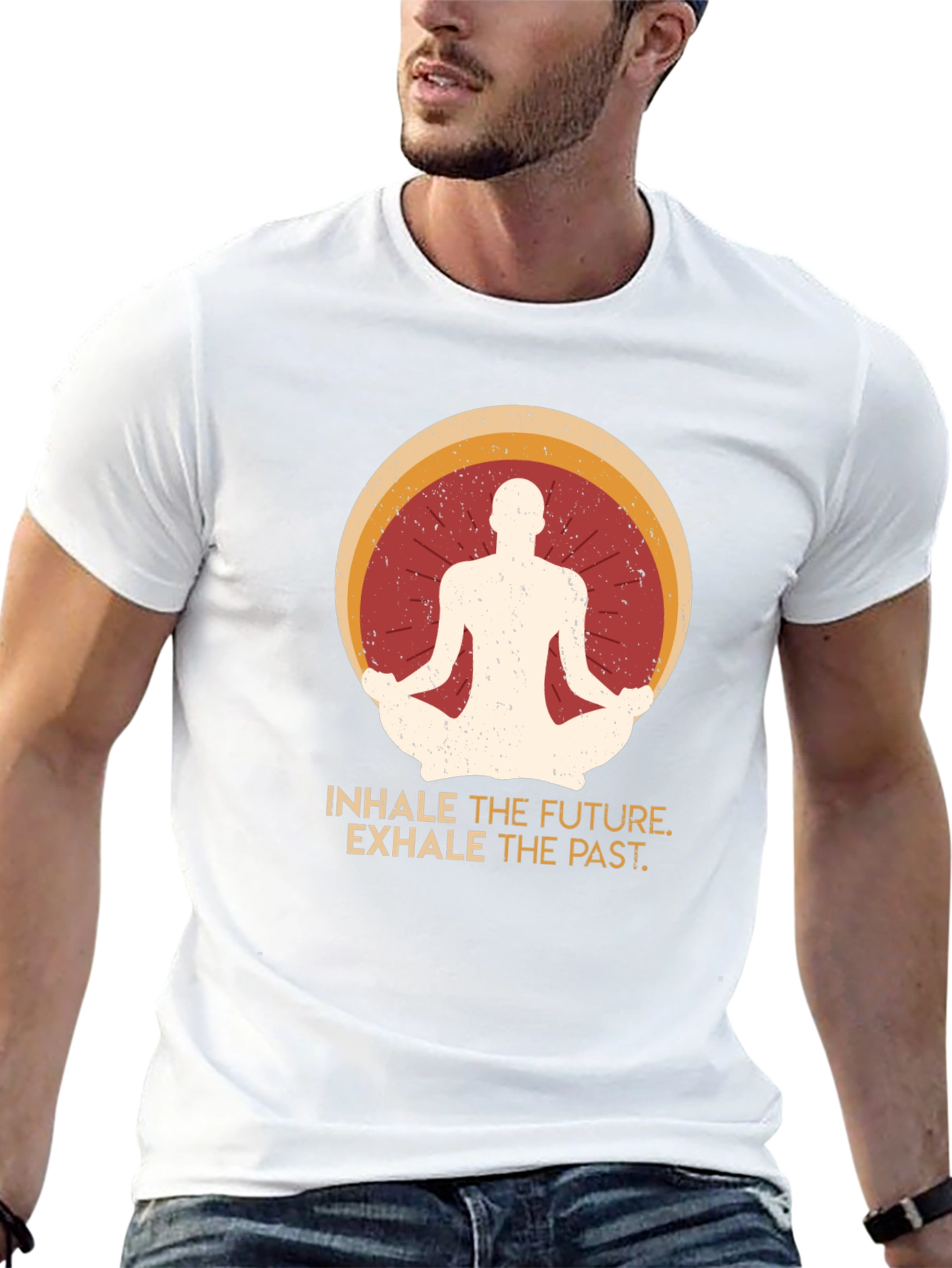 Inhale Future Exhale Past Yoga T-Shirt