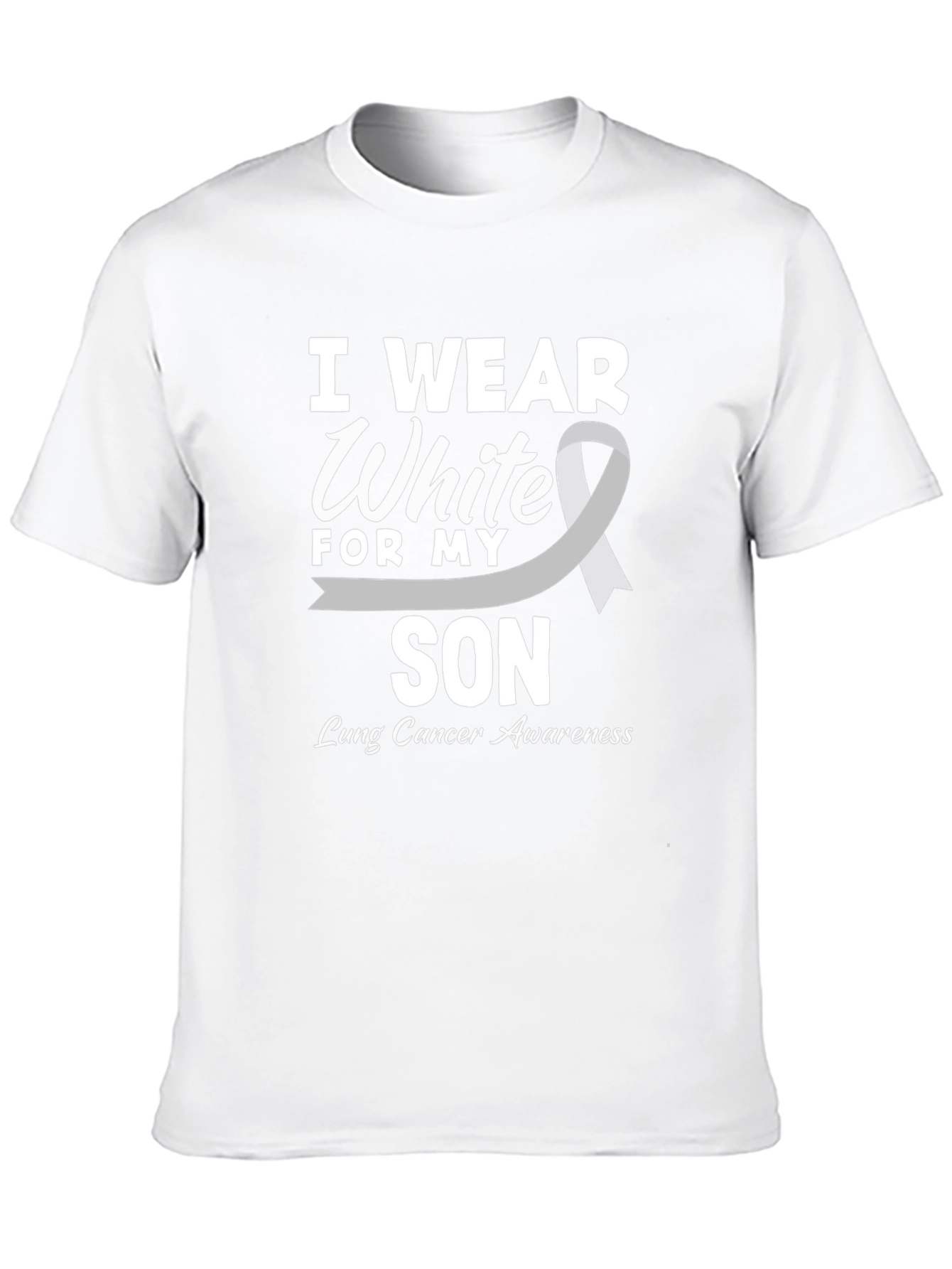 Lung Cancer Awareness Son T-Shirt