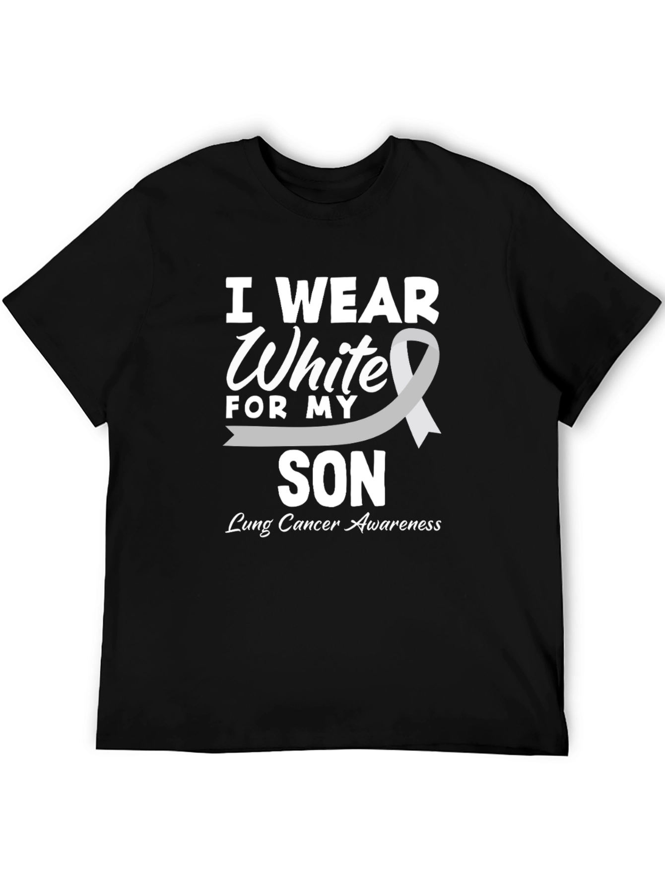 Lung Cancer Awareness Son T-Shirt