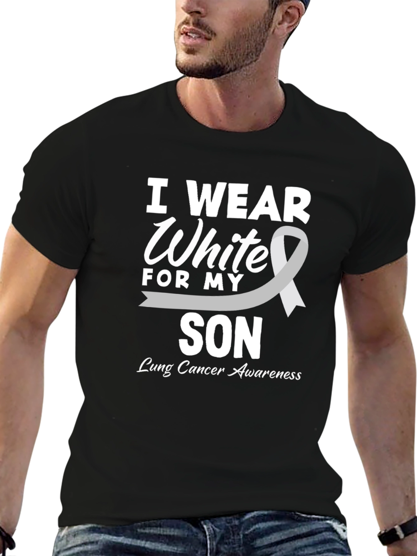 Lung Cancer Awareness Son T-Shirt