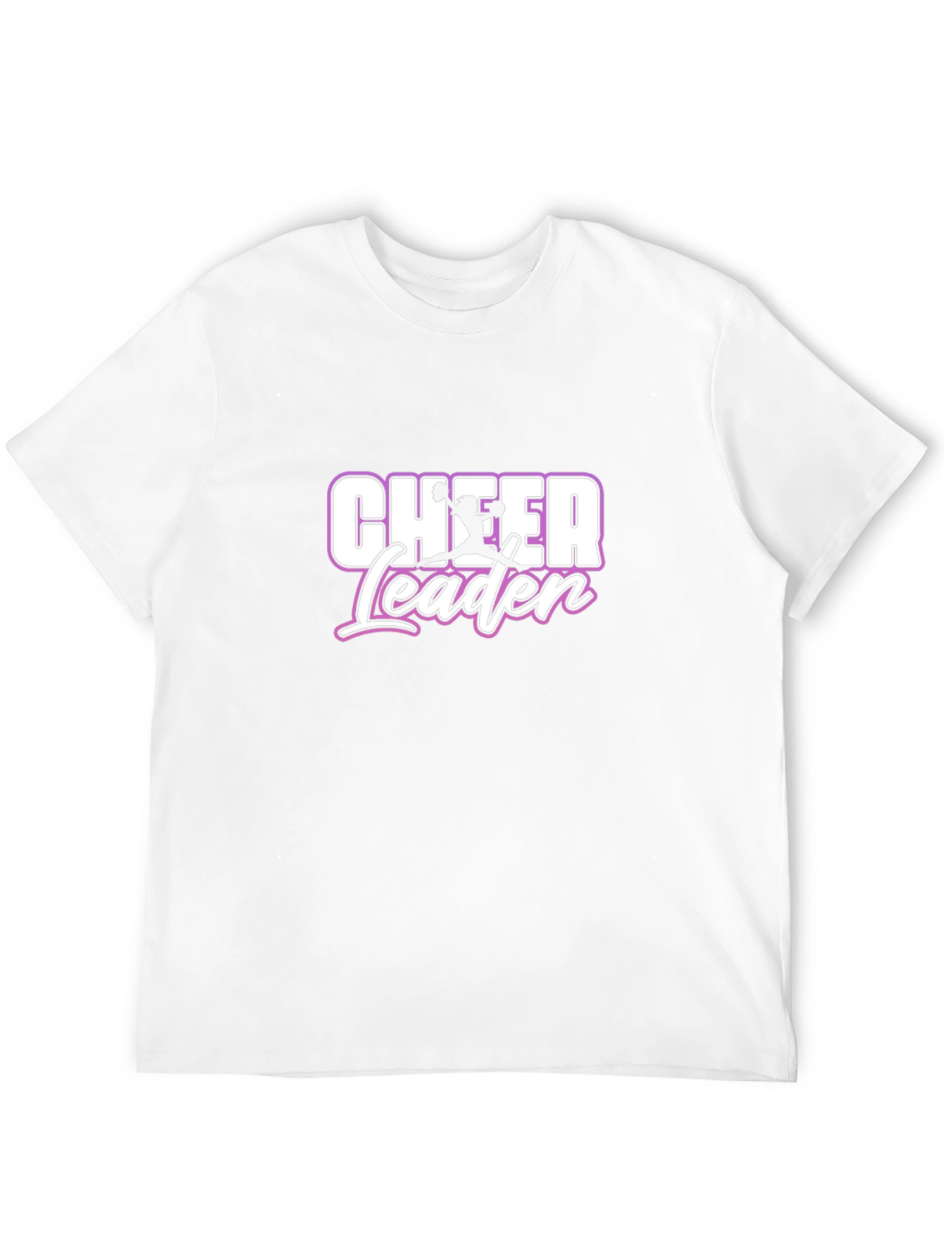 Cheerleader Graphic Tee - Black