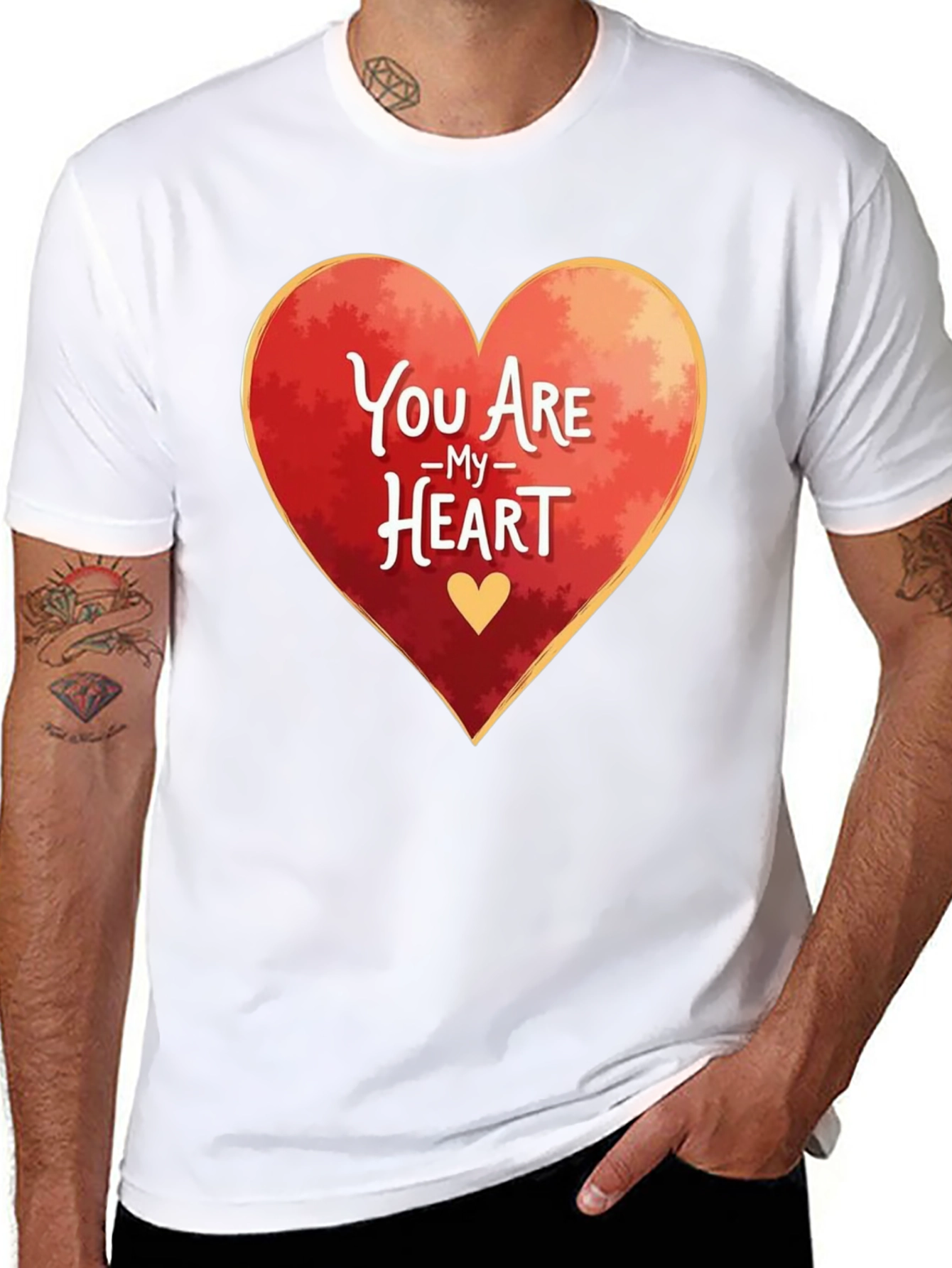 You Are My Heart Graphic Tee