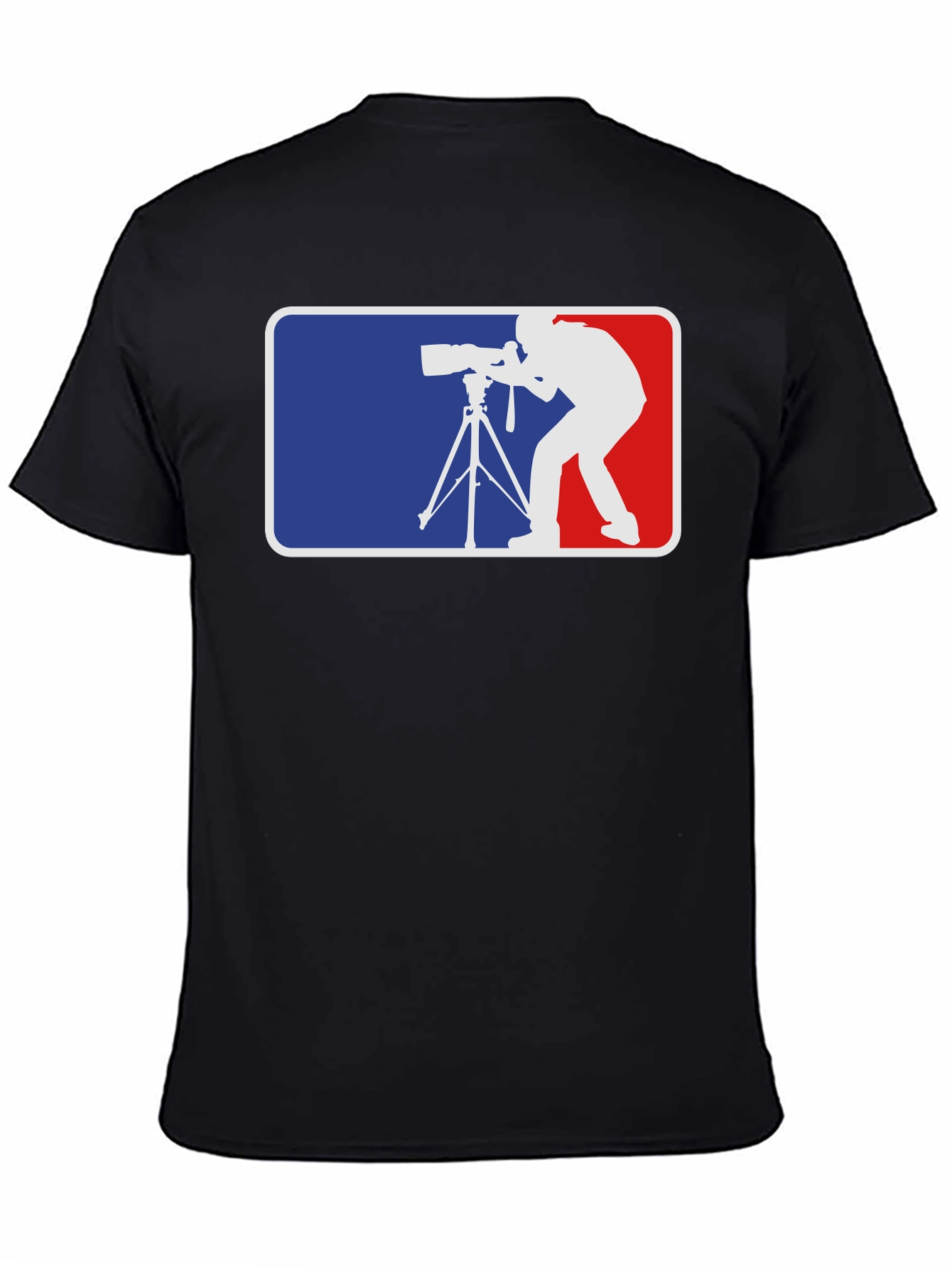 Photographer Graphic T-Shirt - Black