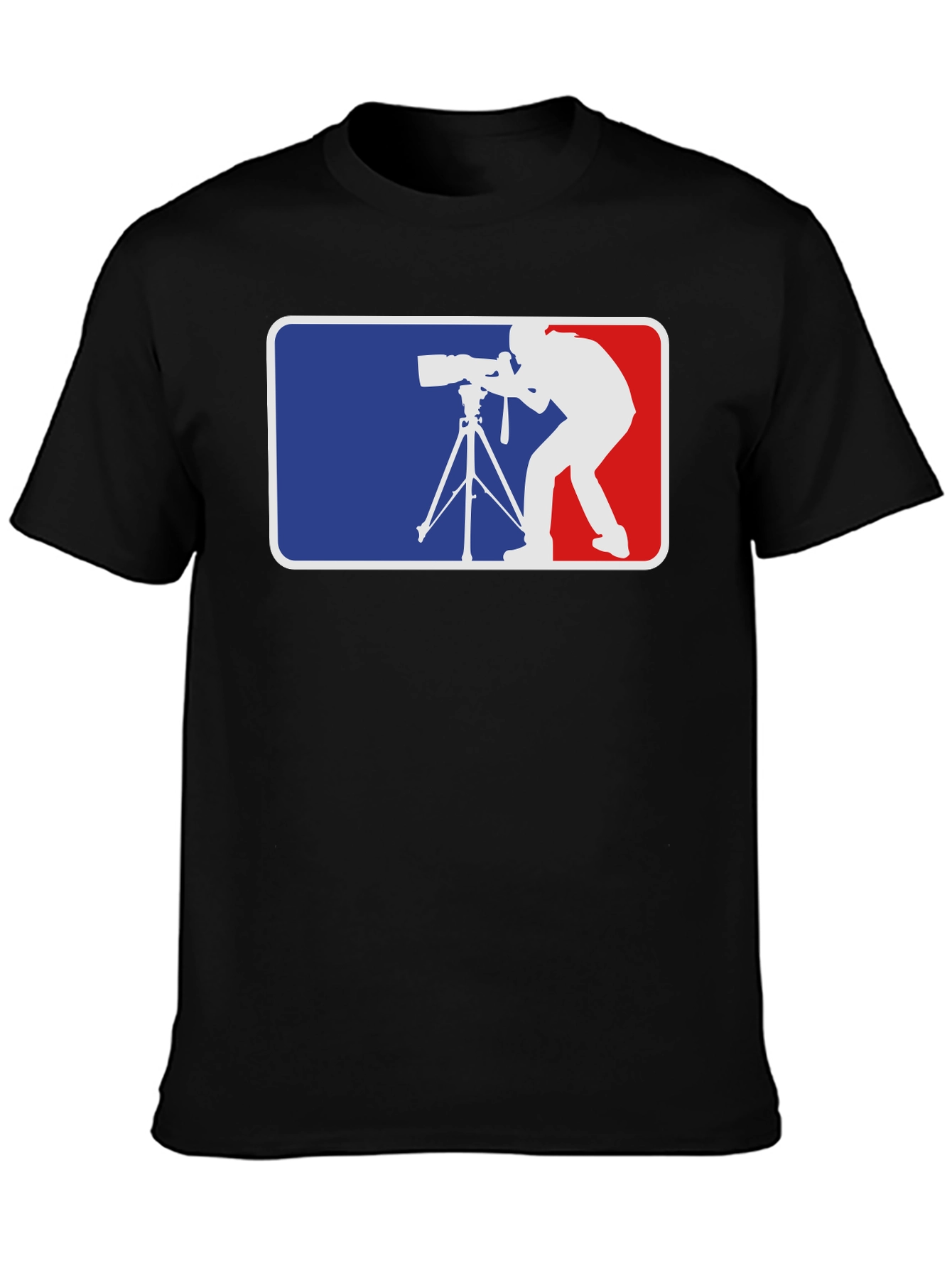Photographer Graphic T-Shirt - Black