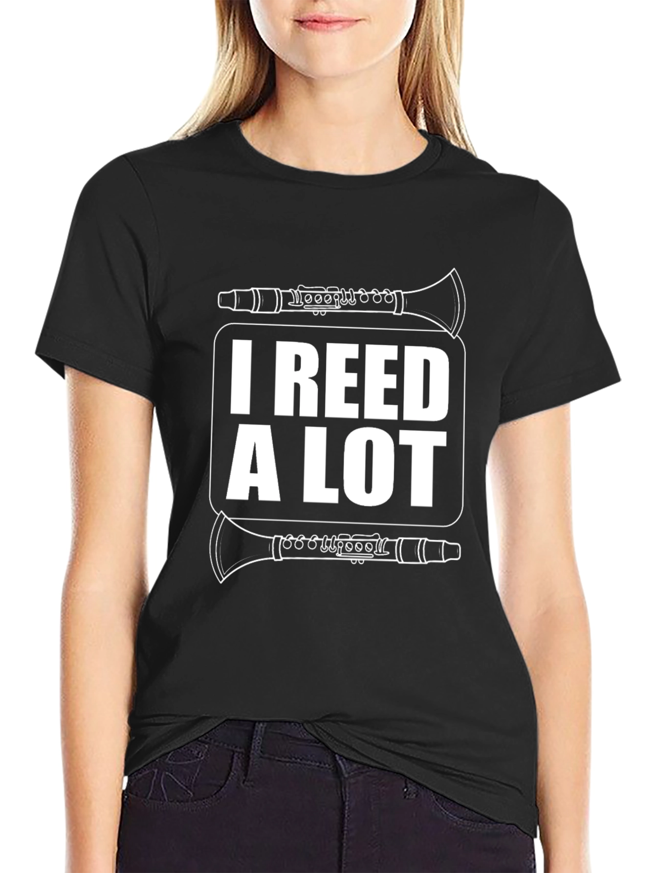 I Reed A Lot Clarinet Musician T-Shirt