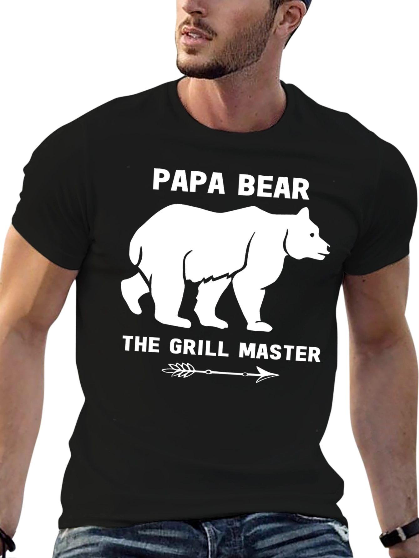 Papa Bear Grill Master Graphic Tee