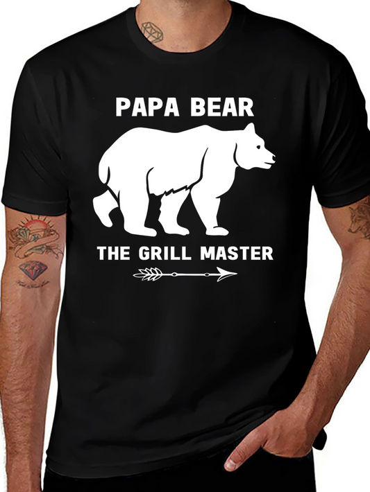 Papa Bear Grill Master Graphic Tee
