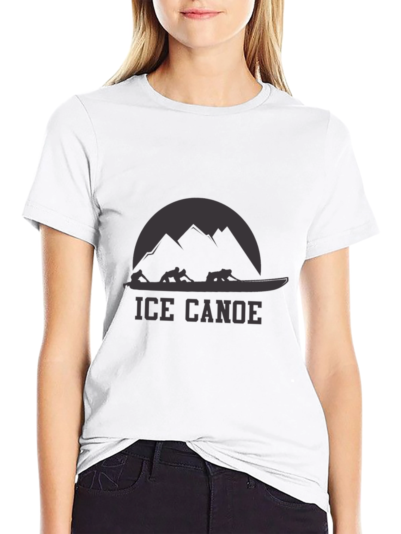 Ice Canoe T-Shirt - Mountain Adventure Tee