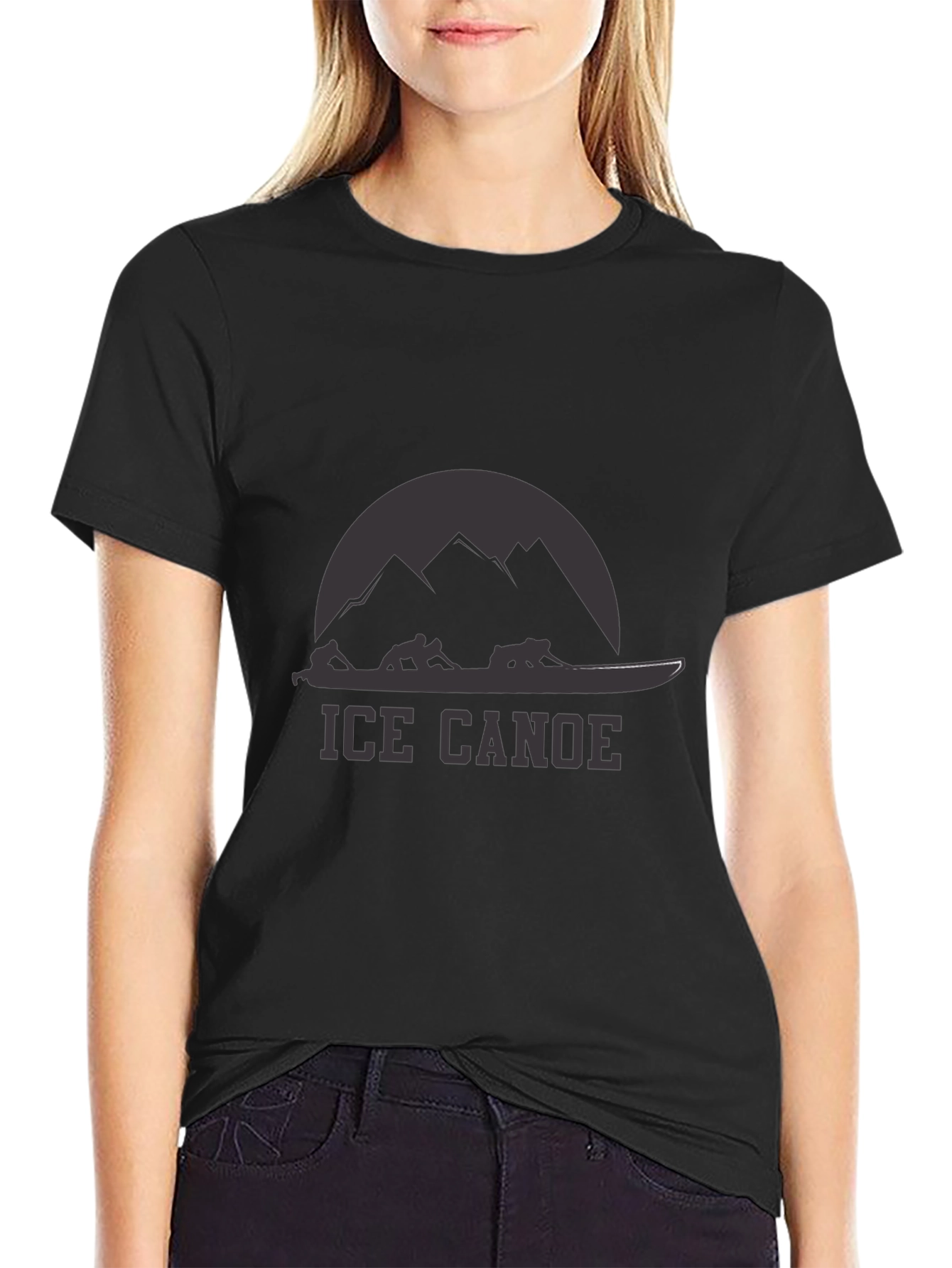 Ice Canoe T-Shirt - Mountain Adventure Tee