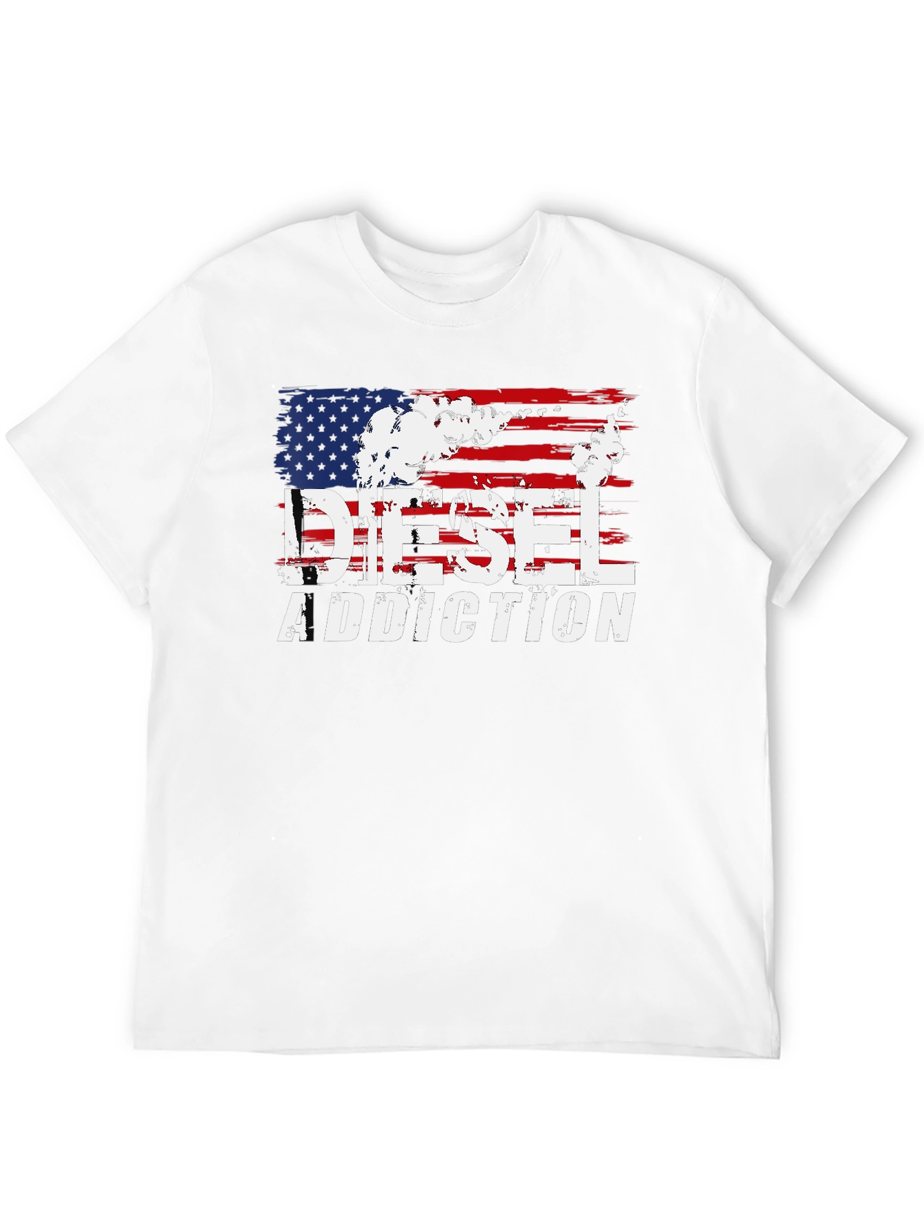 Diesel Addiction Patriotic Graphic T-Shirt