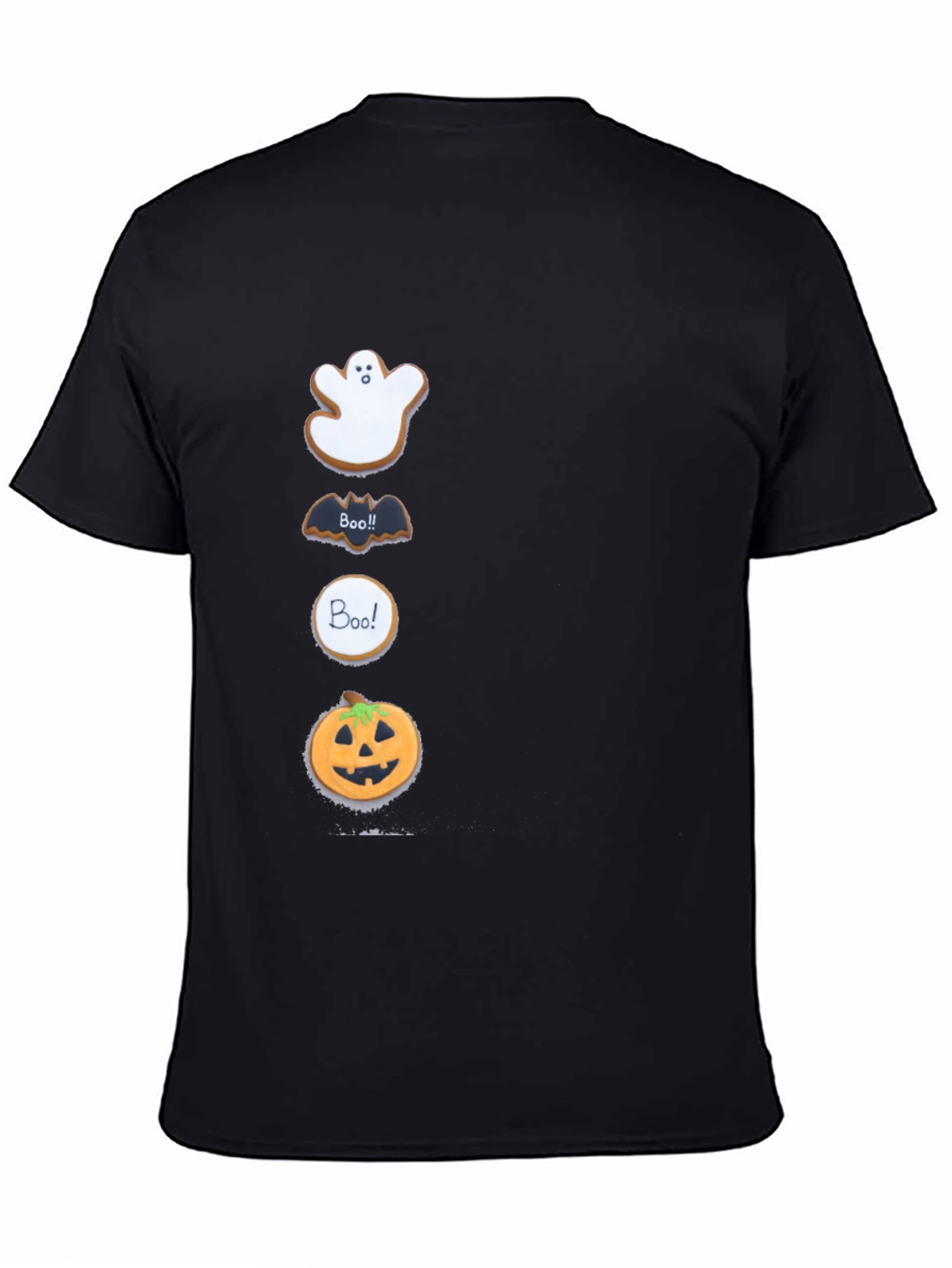 Halloween Cookies Mens Graphic T-Shirt