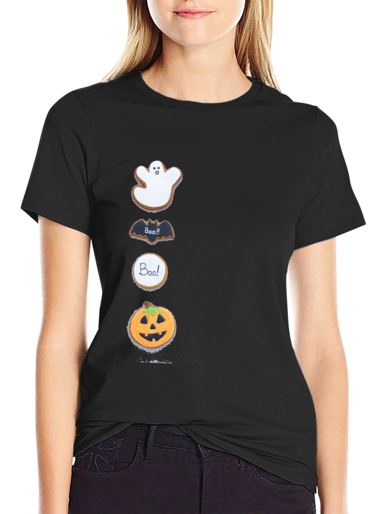 Halloween Cookies Mens Graphic T-Shirt