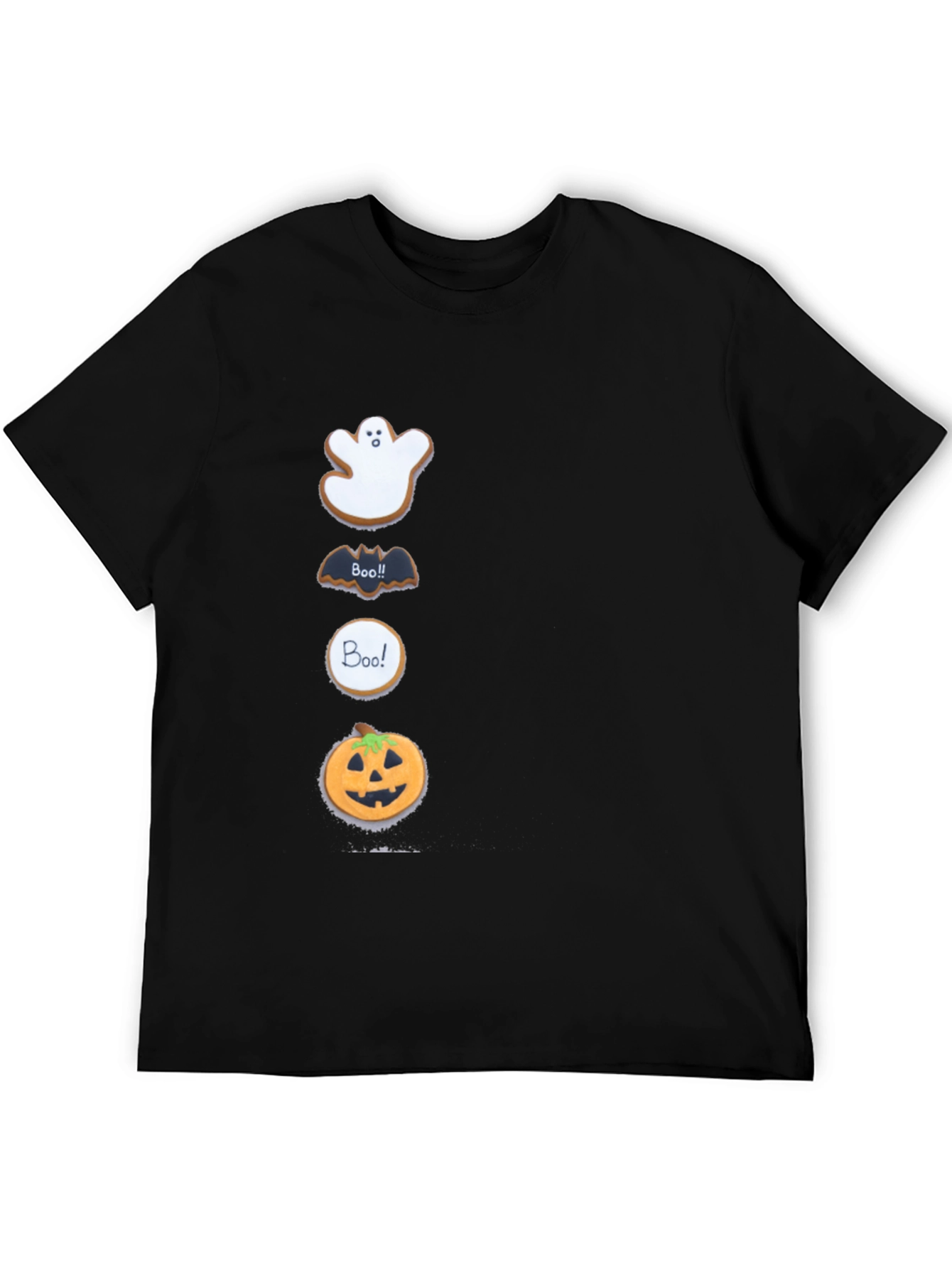 Halloween Cookies Mens Graphic T-Shirt