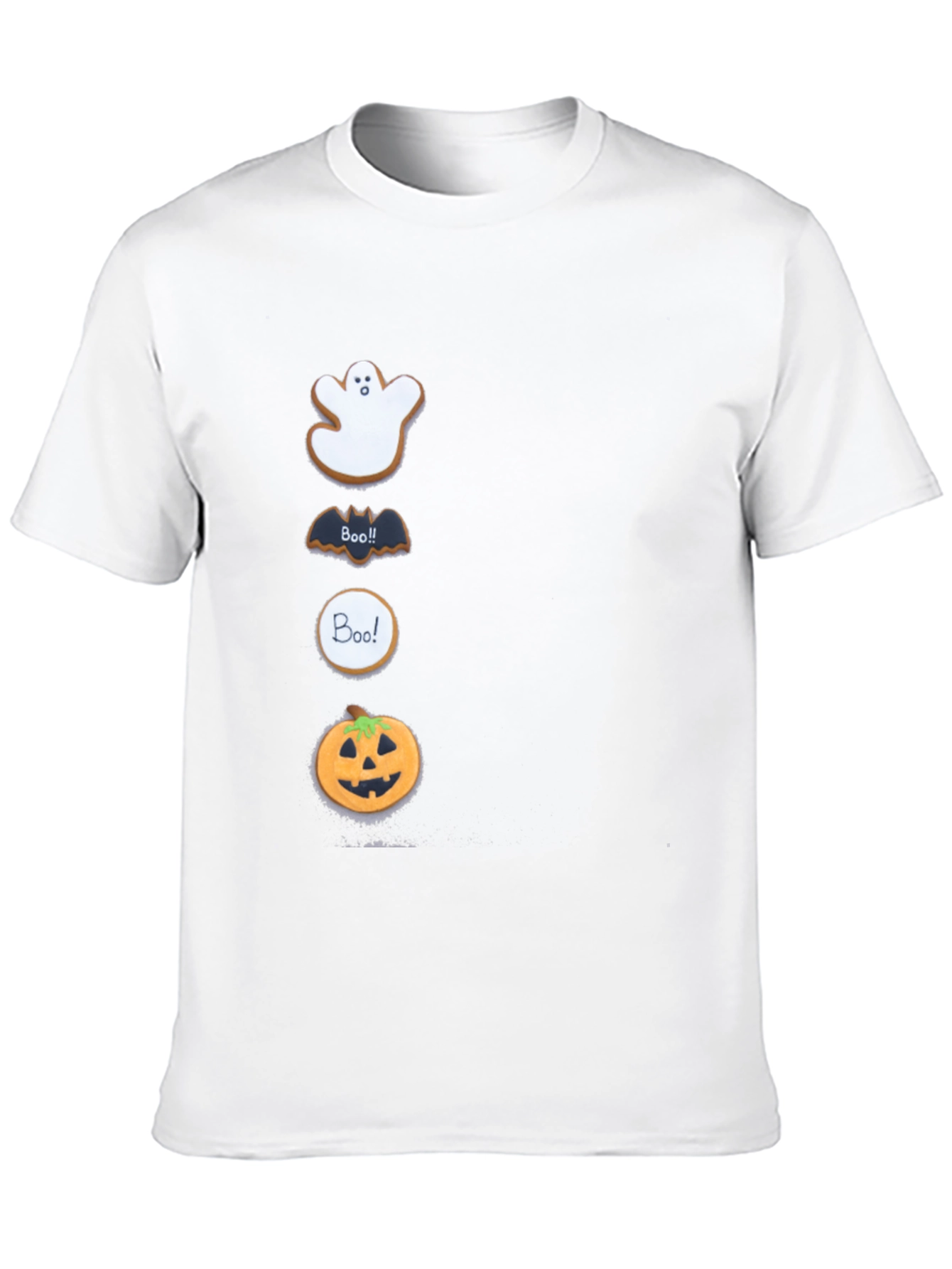 Halloween Cookies Mens Graphic T-Shirt