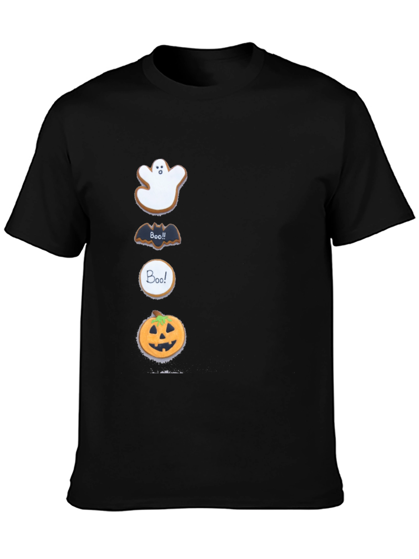 Halloween Cookies Mens Graphic T-Shirt