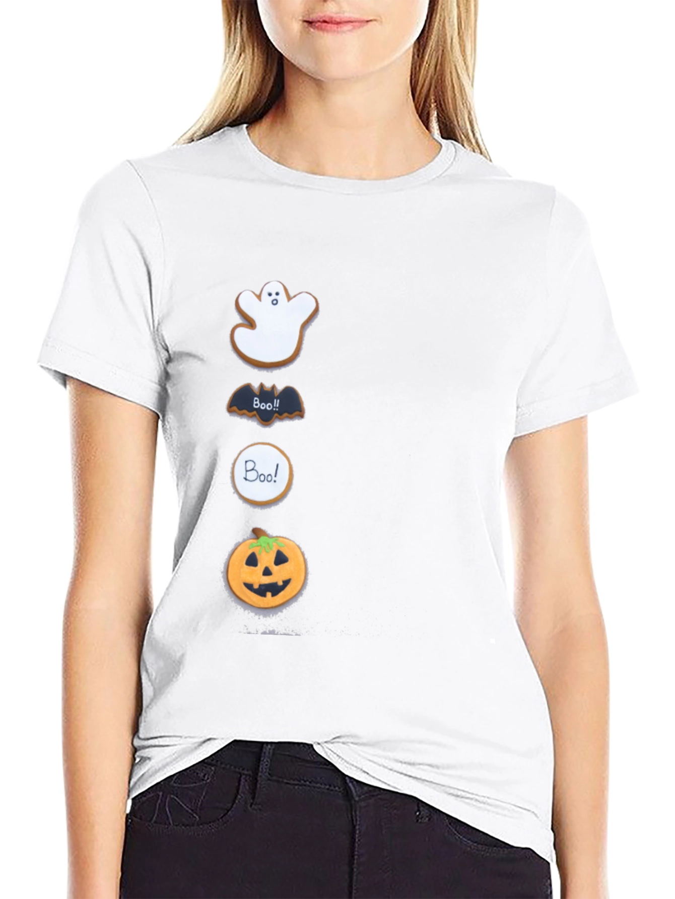 Halloween Cookies Mens Graphic T-Shirt