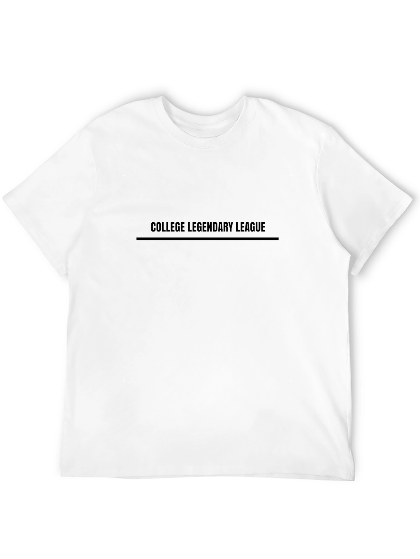College Legendary League Black T-Shirt