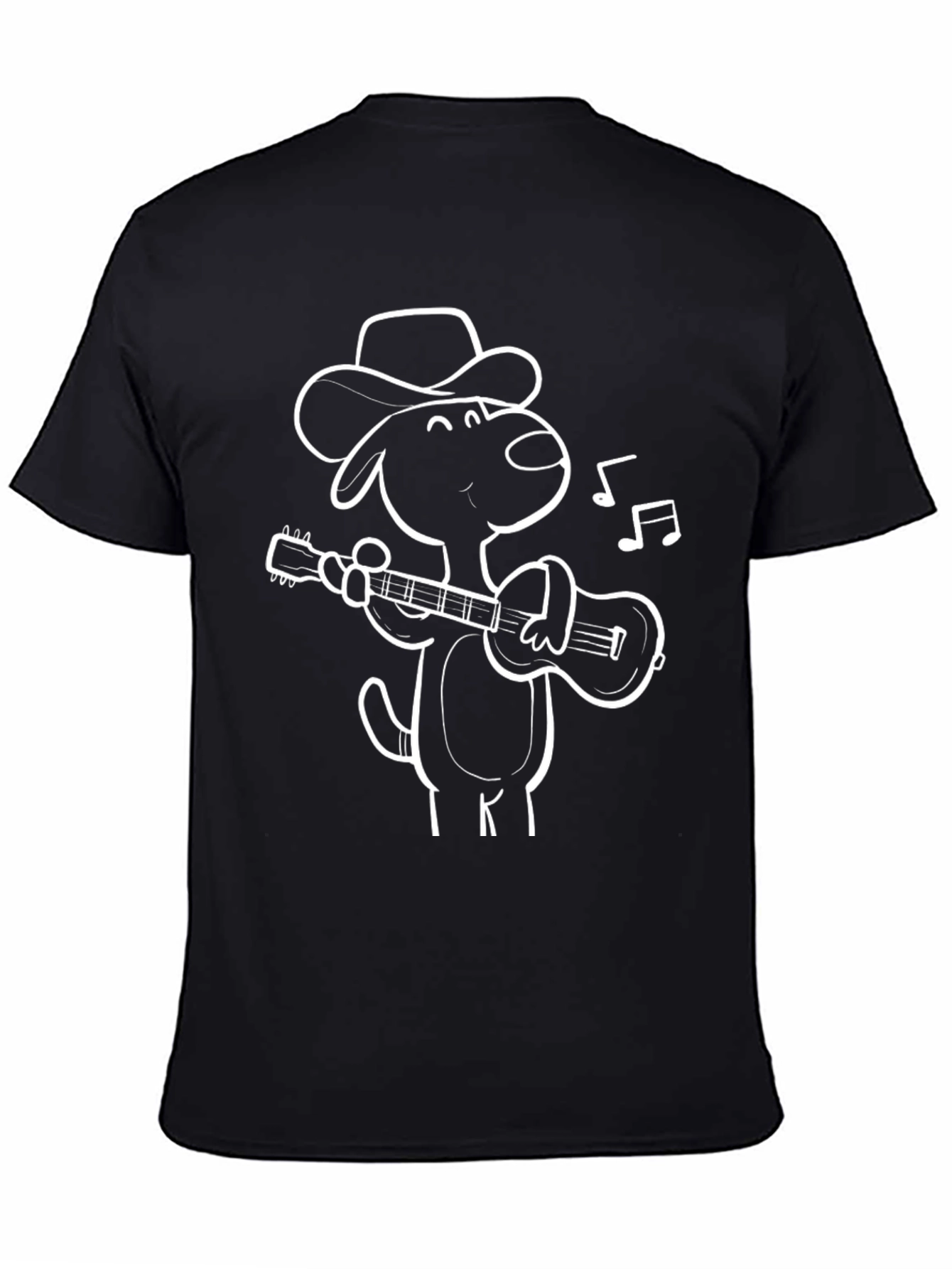 Dog Playing Guitar T-Shirt