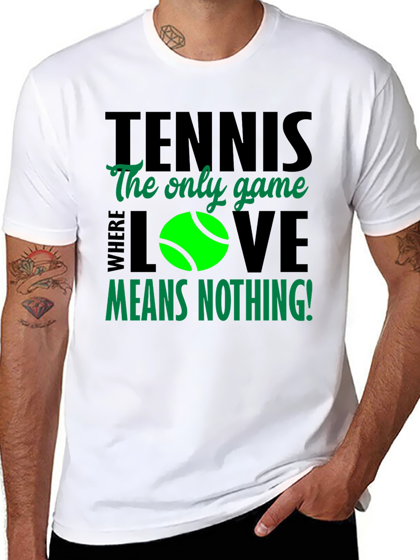 Tennis Love Means Nothing T-Shirt