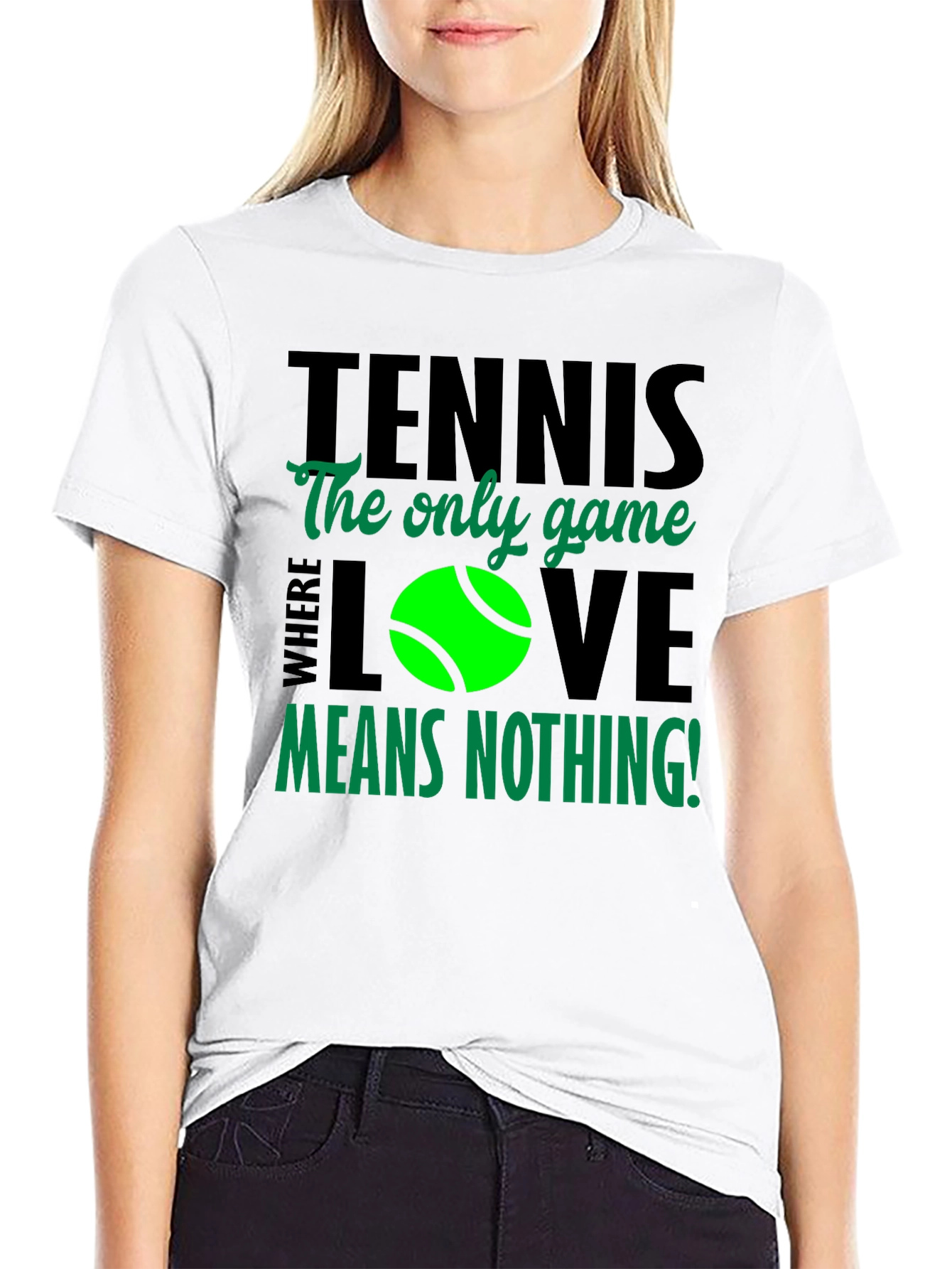 Tennis Love Means Nothing T-Shirt
