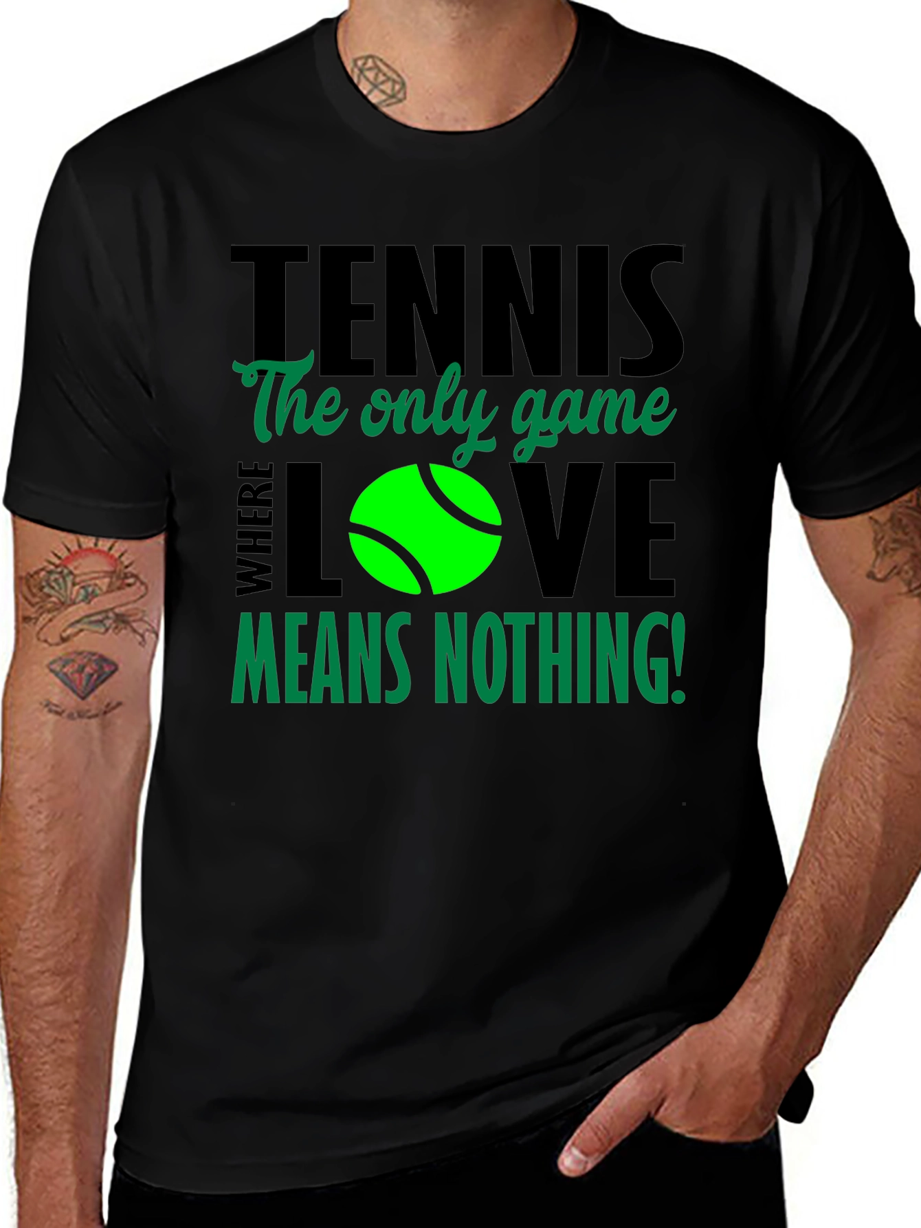 Tennis Love Means Nothing T-Shirt