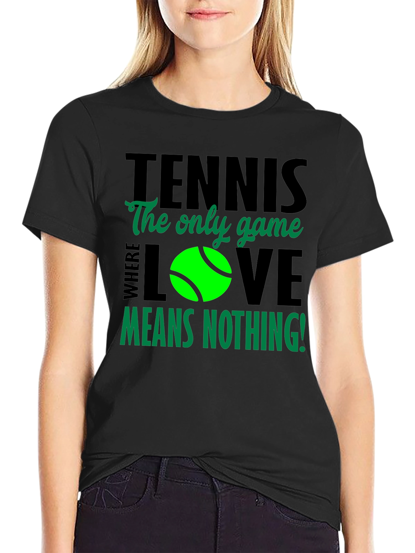 Tennis Love Means Nothing T-Shirt