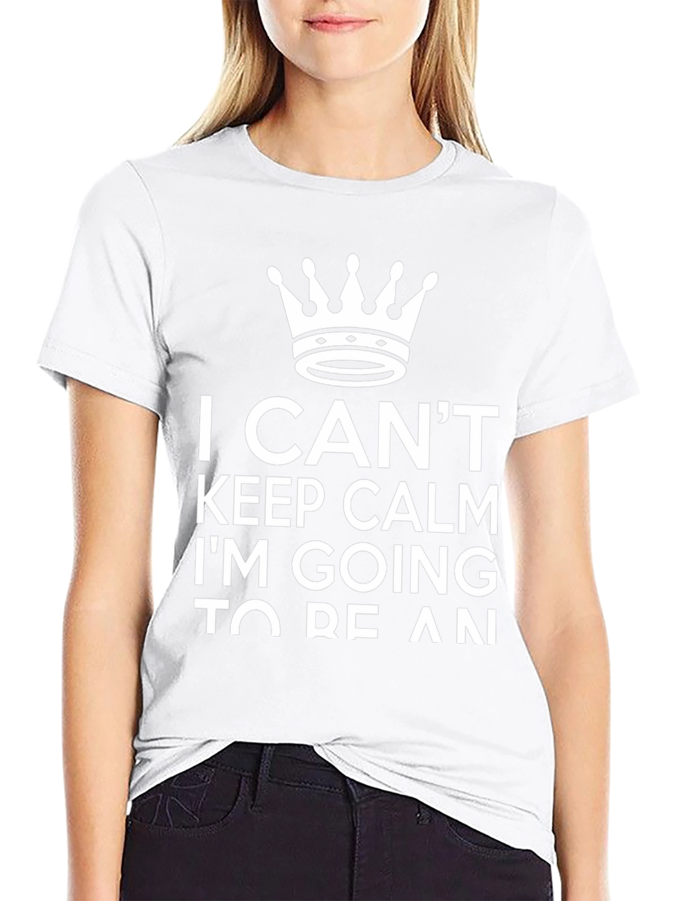I Cant Keep Calm Crown T-Shirt
