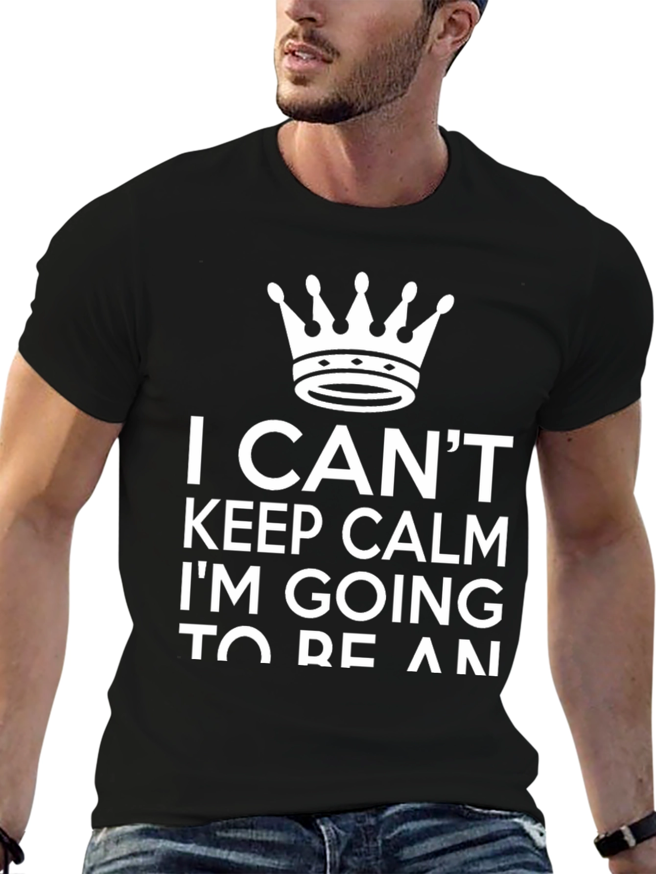 I Cant Keep Calm Crown T-Shirt