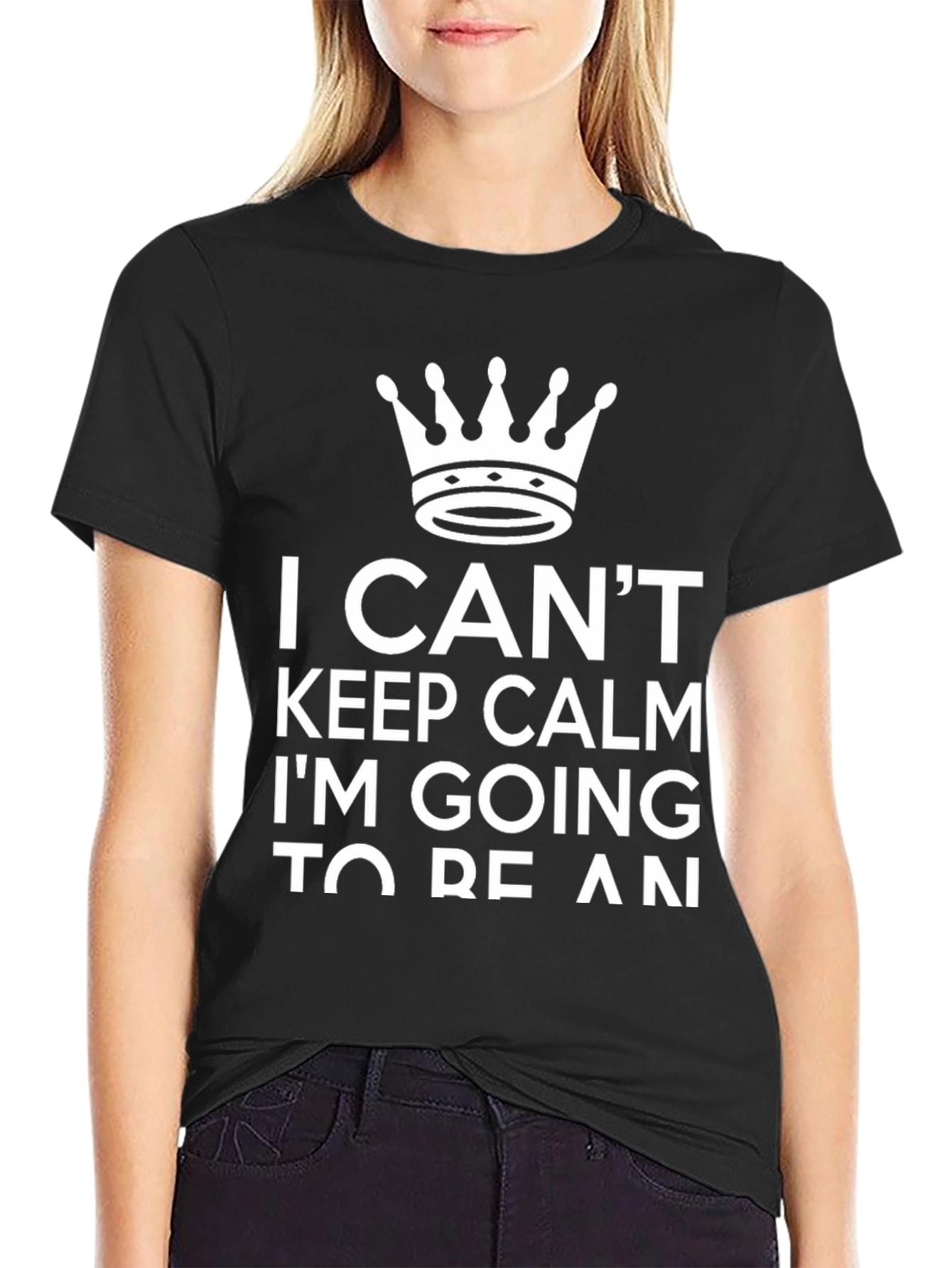 I Cant Keep Calm Crown T-Shirt