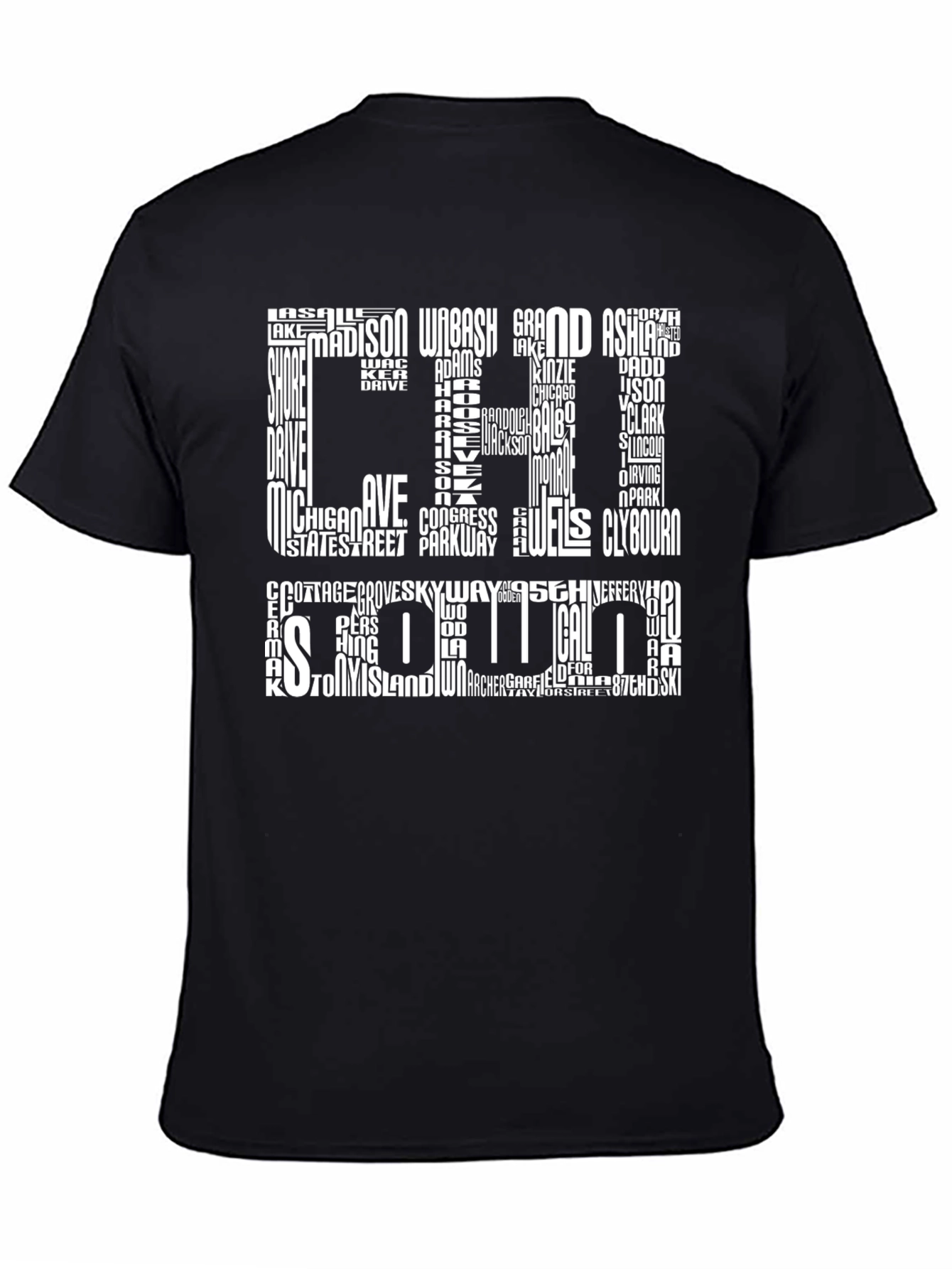 Chicago Street Name T-Shirt