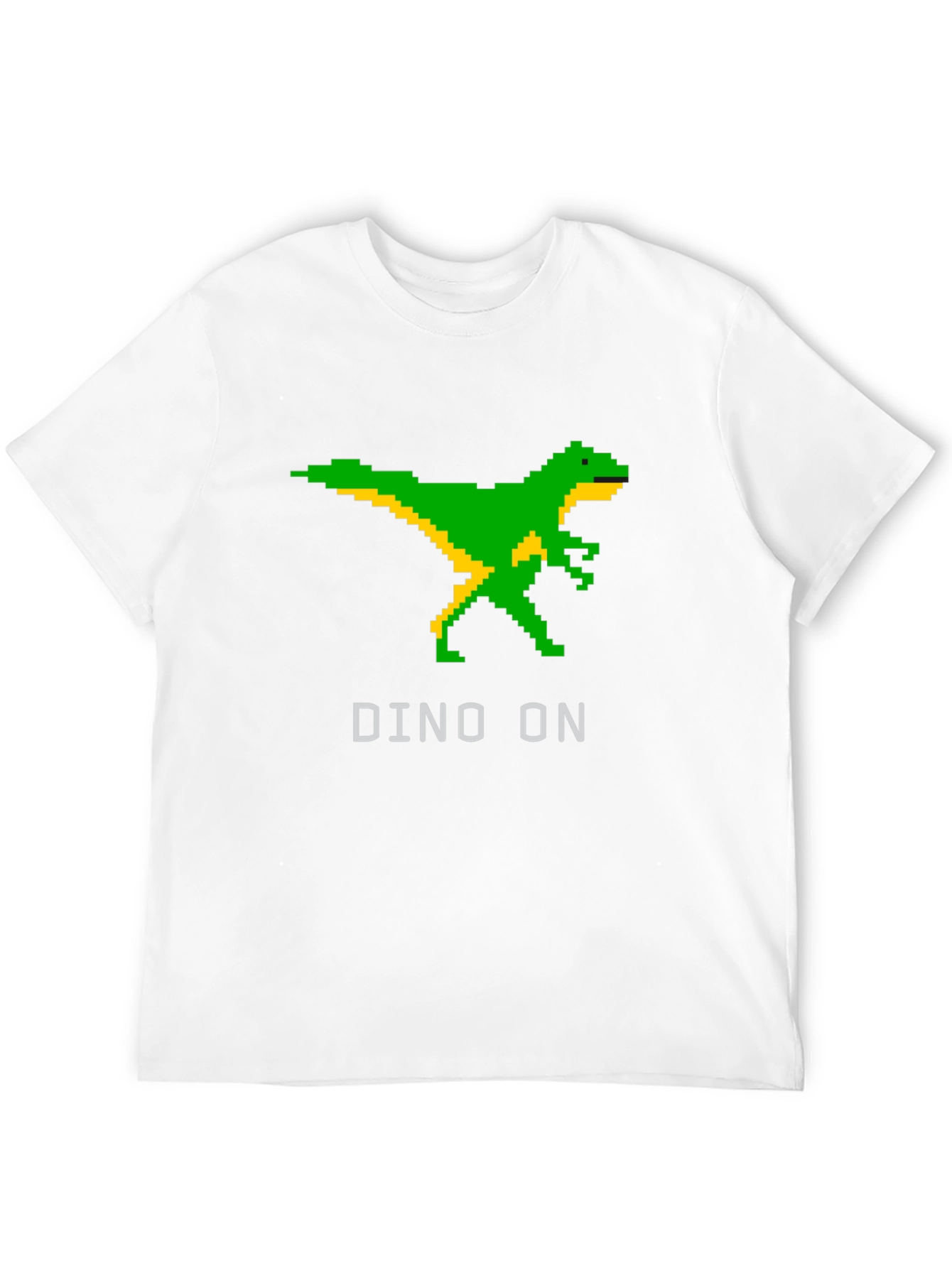 DINO ON Black T-Shirt